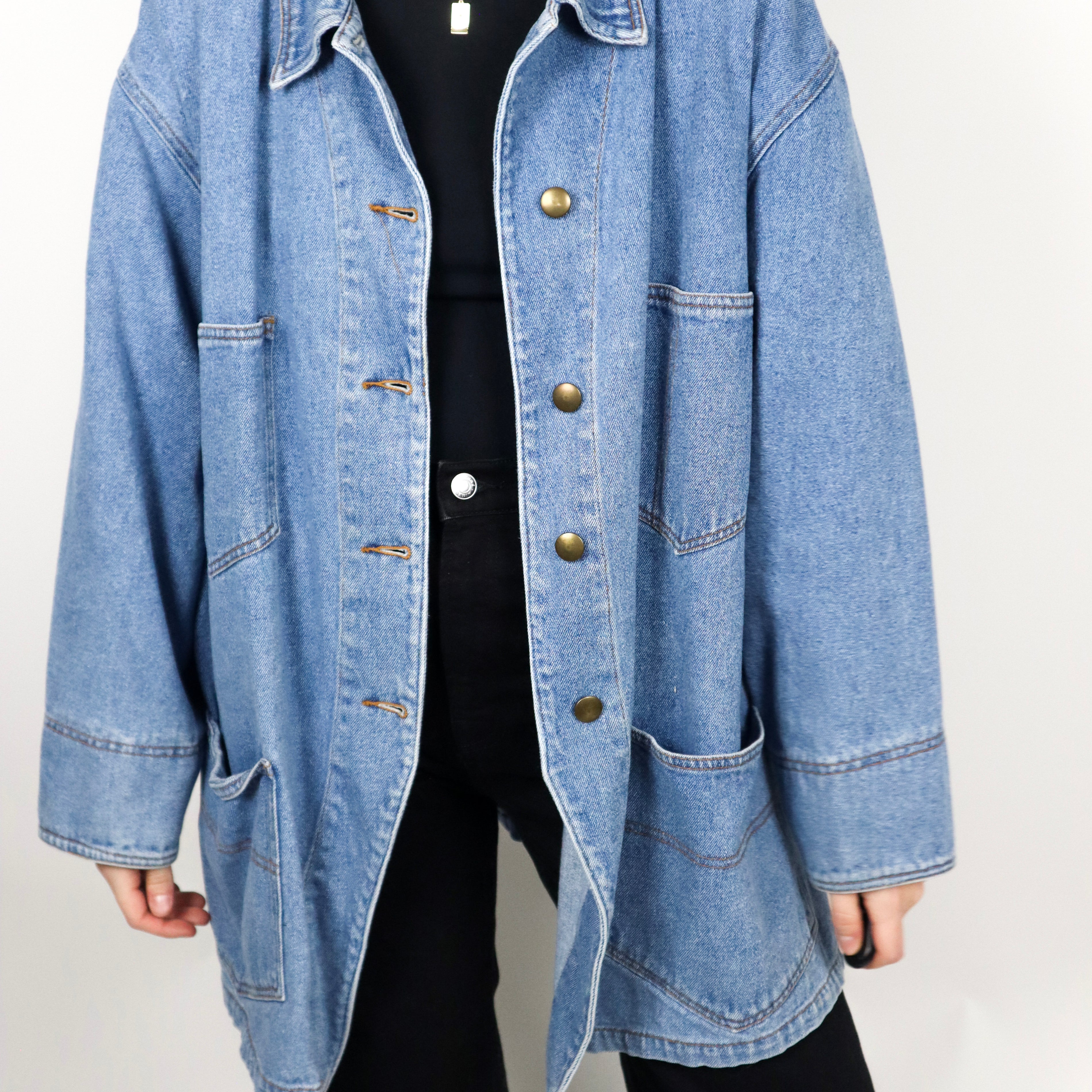 Vintage x Denim Chore Coat (L/XL)