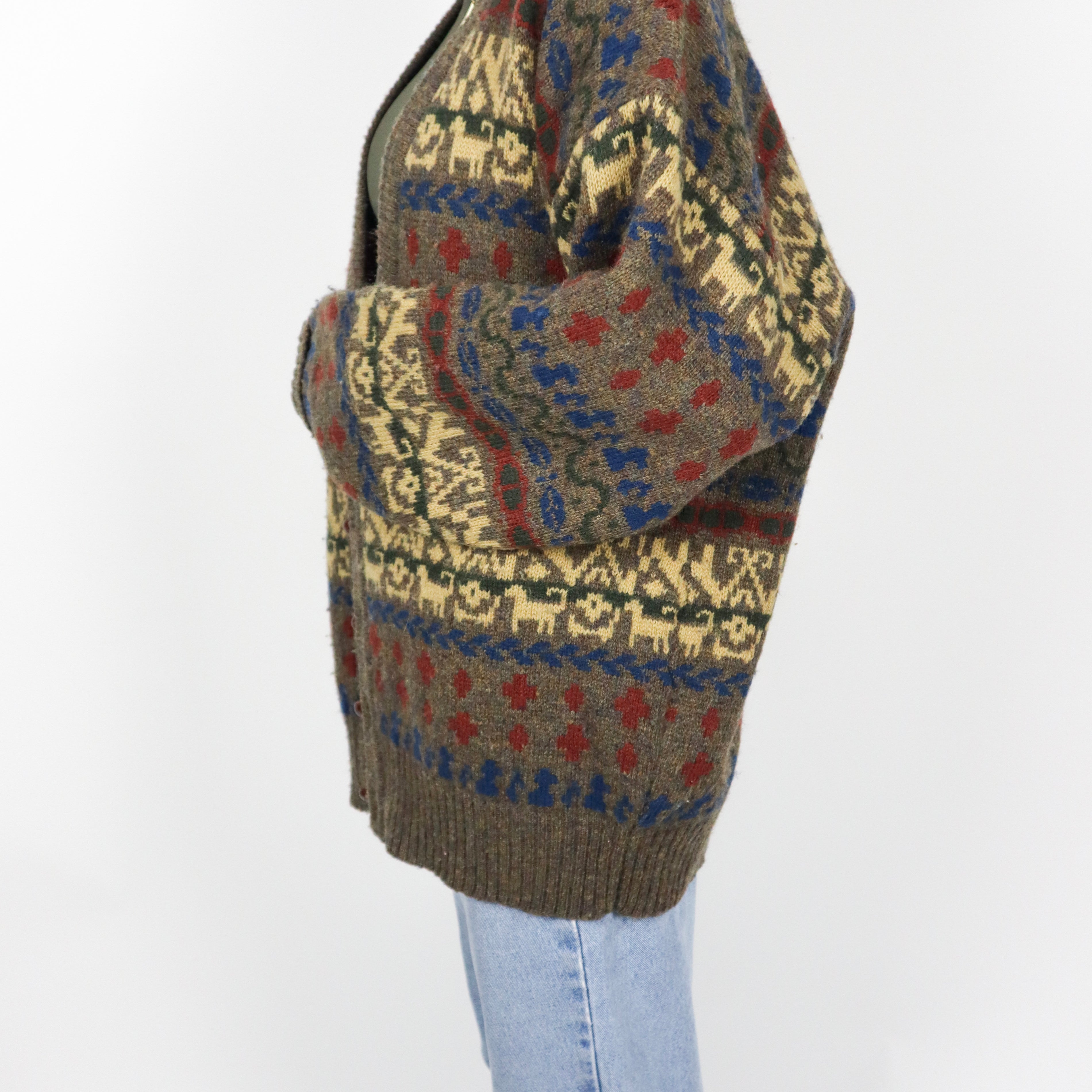 Vintage x Wool Cardigan (L)