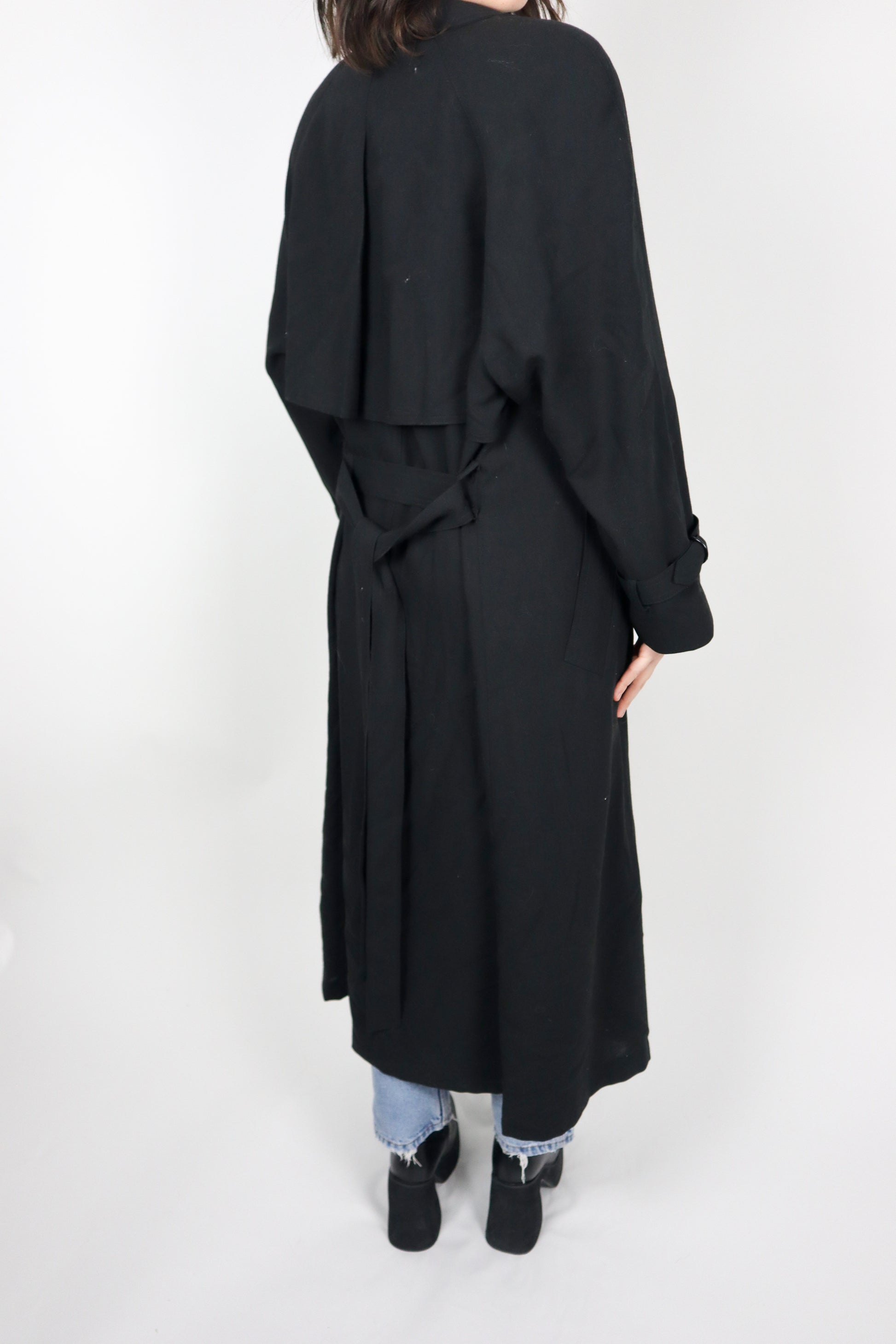 Vintage x Made in Canada x Wool Blend Trench (M/L)