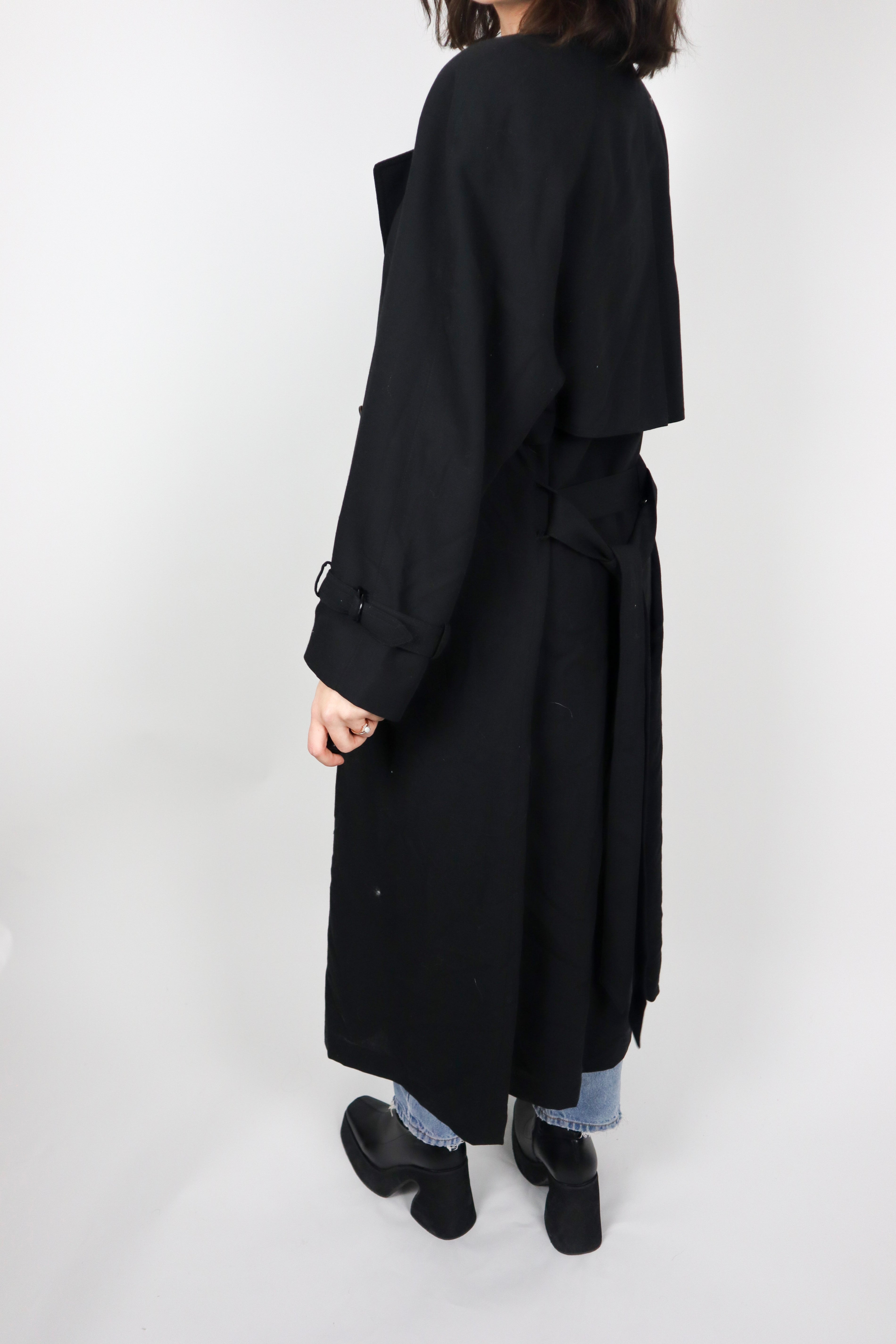 Vintage x Made in Canada x Wool Blend Trench (M/L)