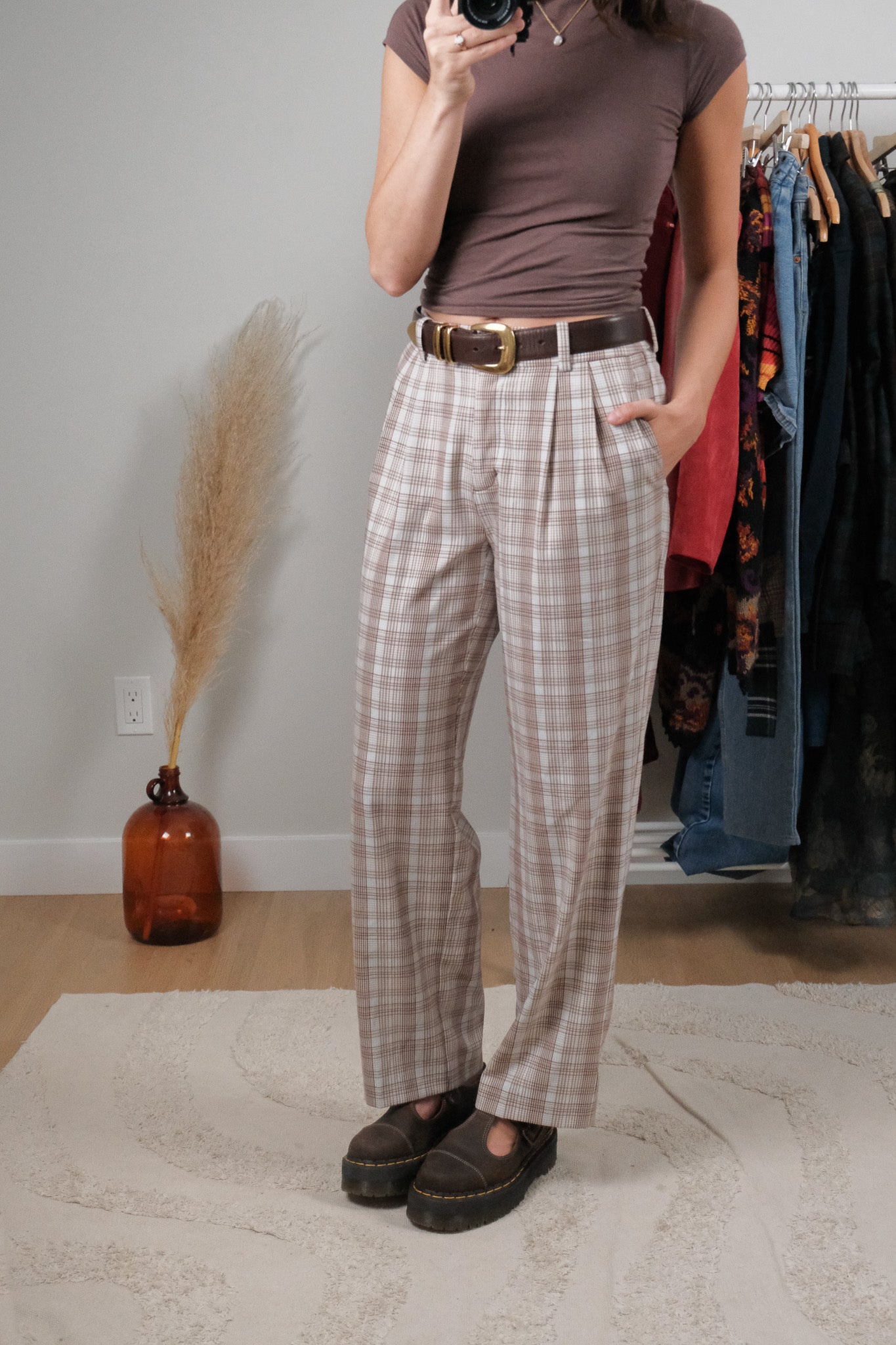 Modern x Aritzia x Plaid Pants (4)