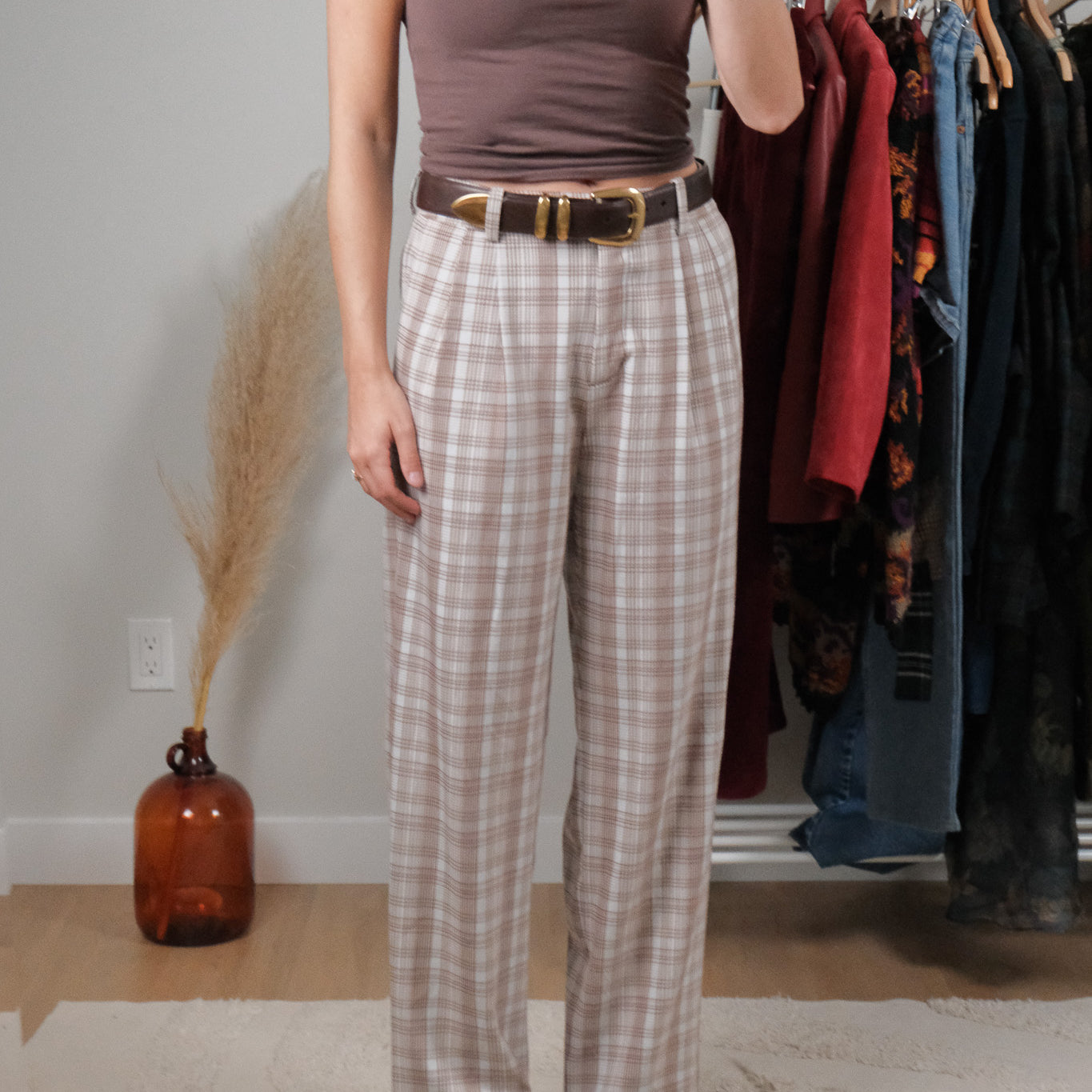 Modern x Aritzia x Plaid Pants (4)
