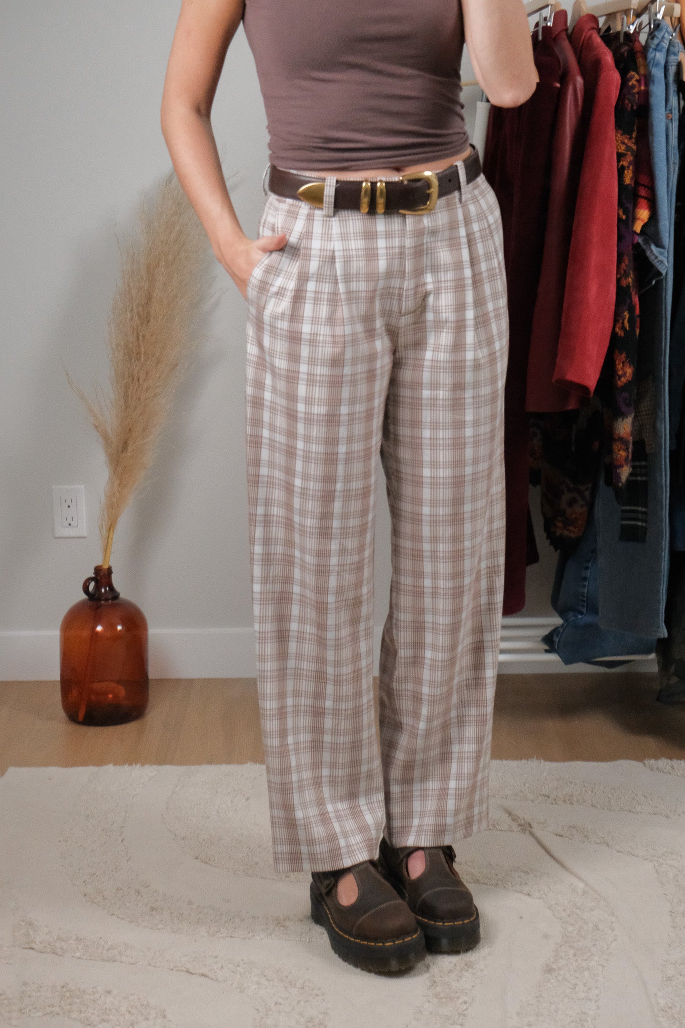 Modern x Aritzia x Plaid Pants (4)