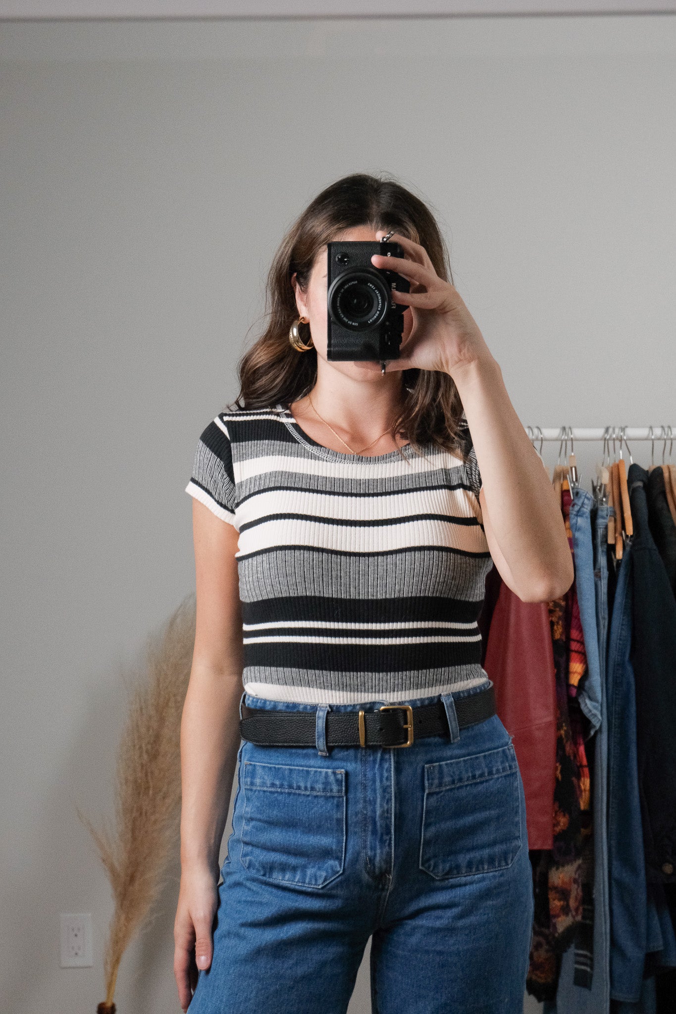 Vintage x Cotton Striped Bodysut (S)