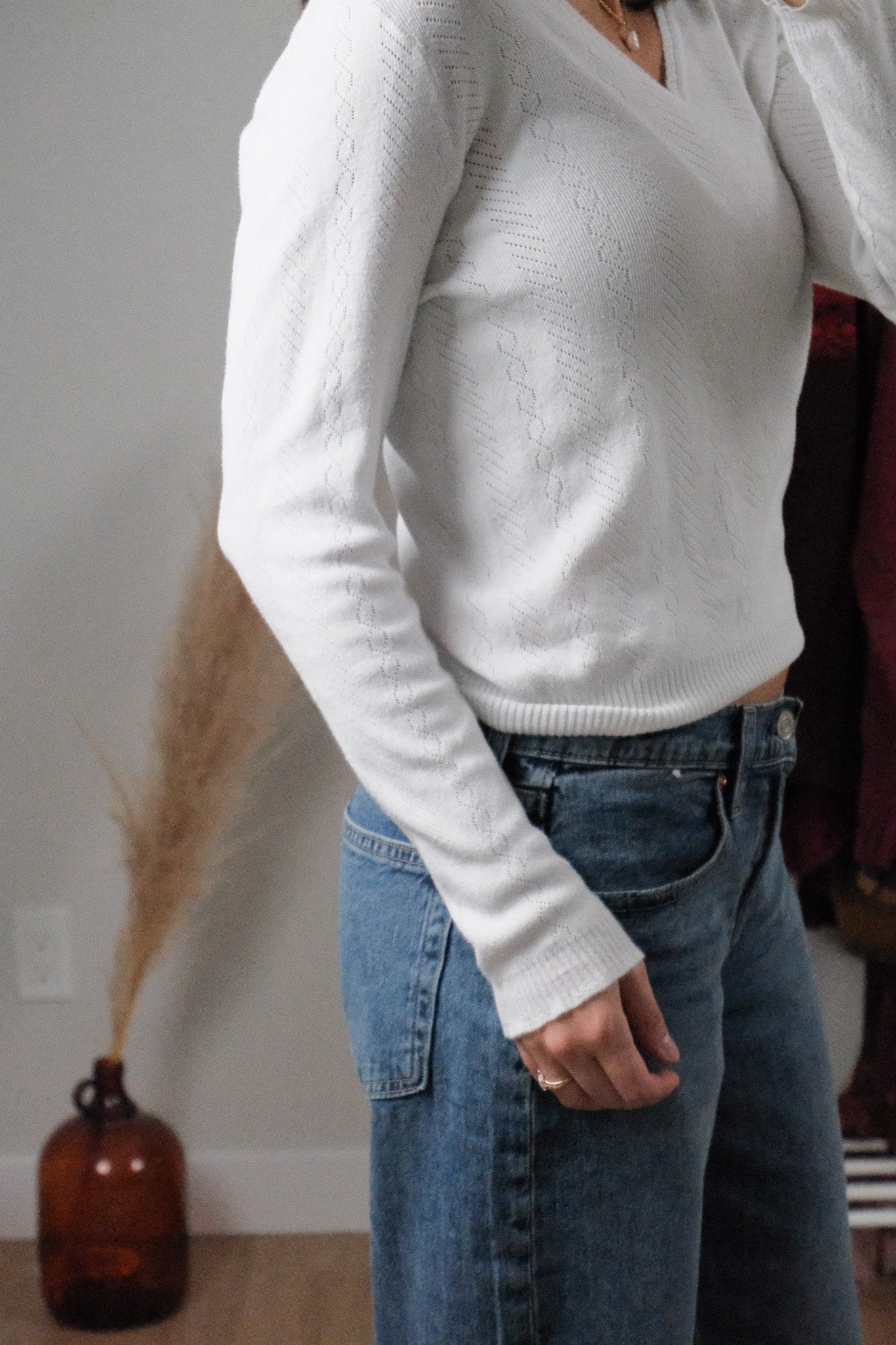 Made in England x Vintage x Cotton Top (M/L)