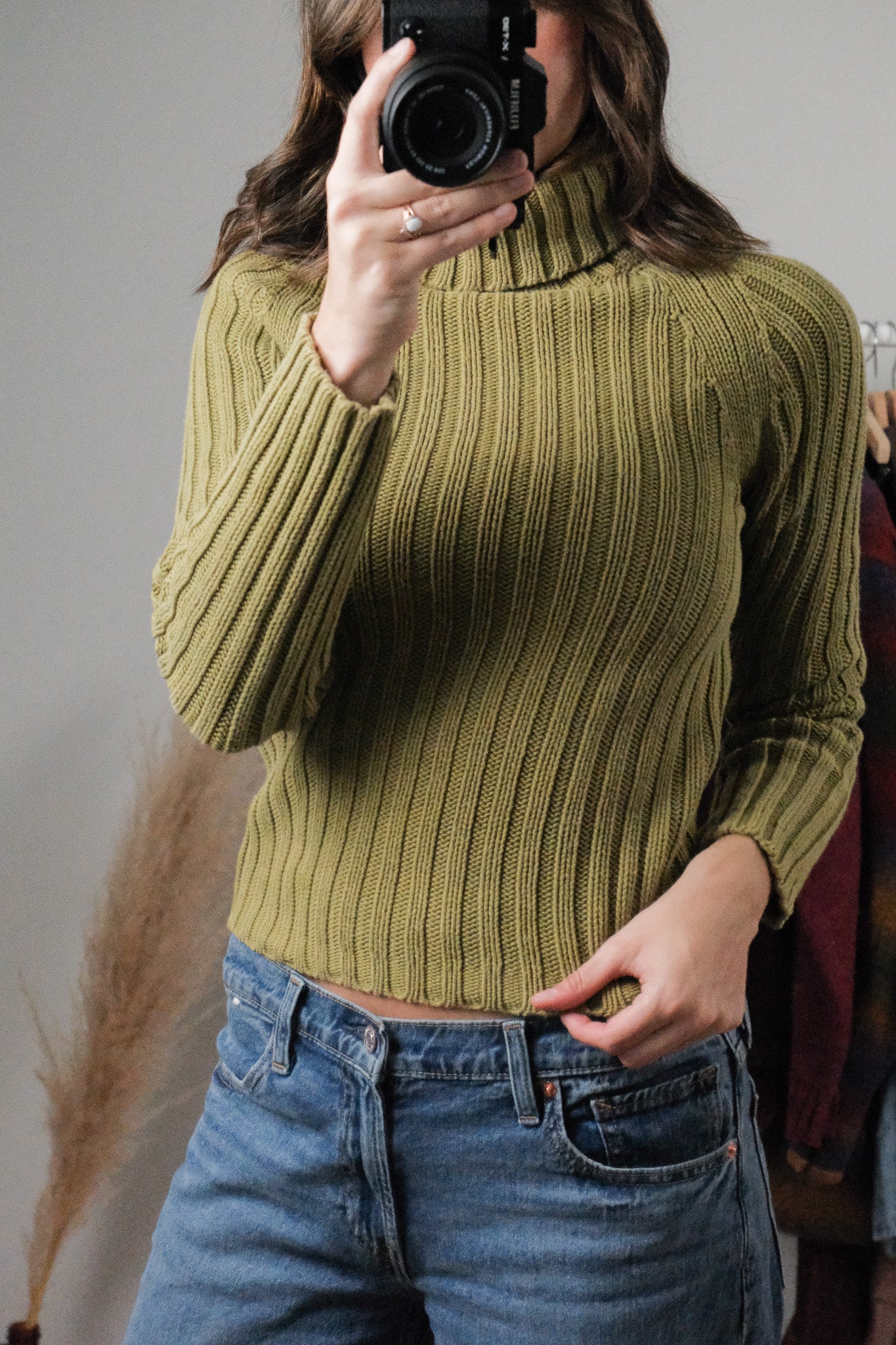 Vintage x Cotton Turtleneck (XXS/XS)