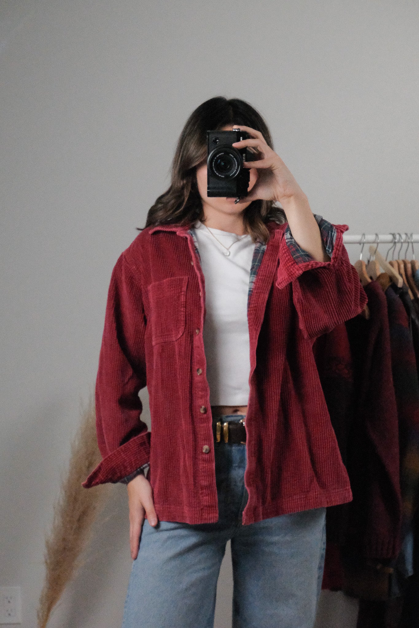 Vintage x L.L. Bean x Cotton Corduroy Overshirt (M)