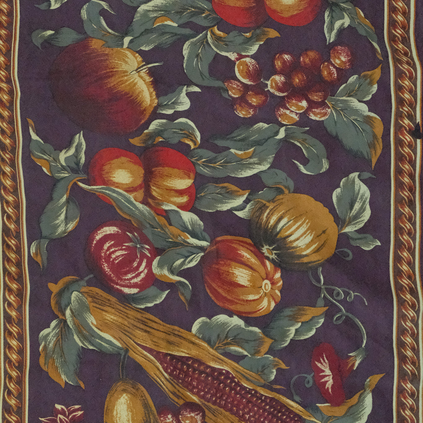 Vintage x Silk Patterned Scarf