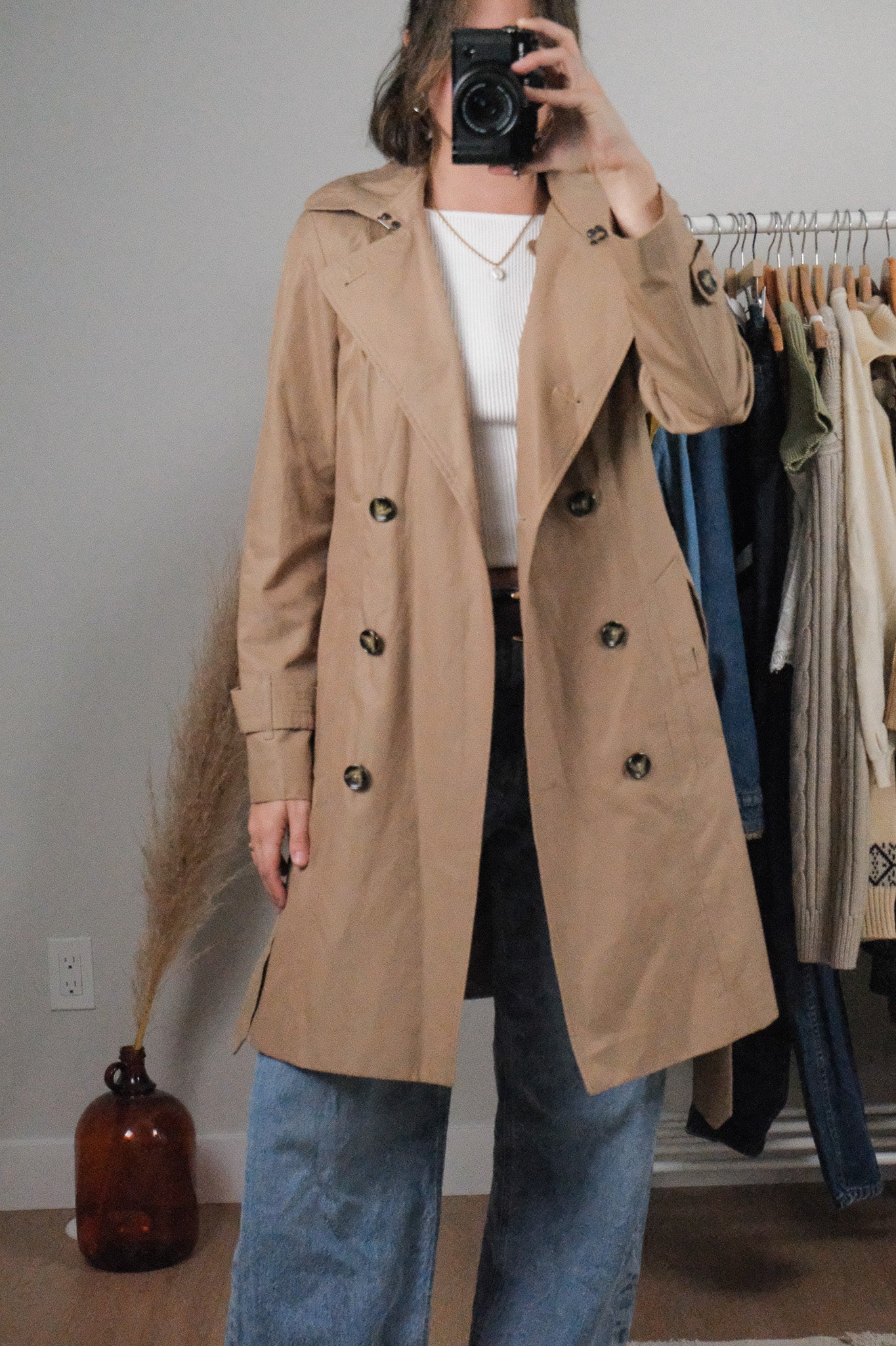 Vintage x London Fog Trench Coat (XS)