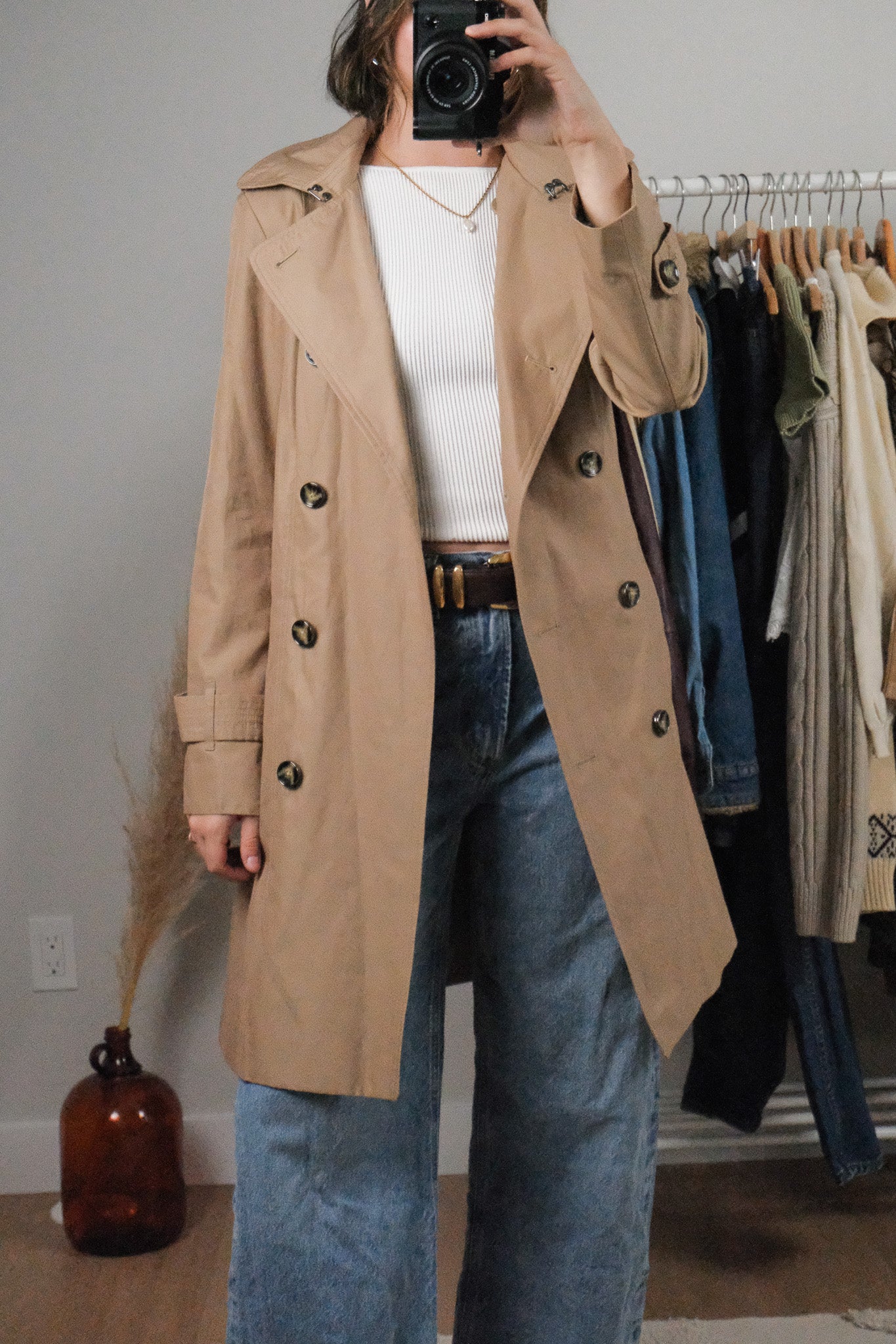 Vintage x London Fog Trench Coat (XS)