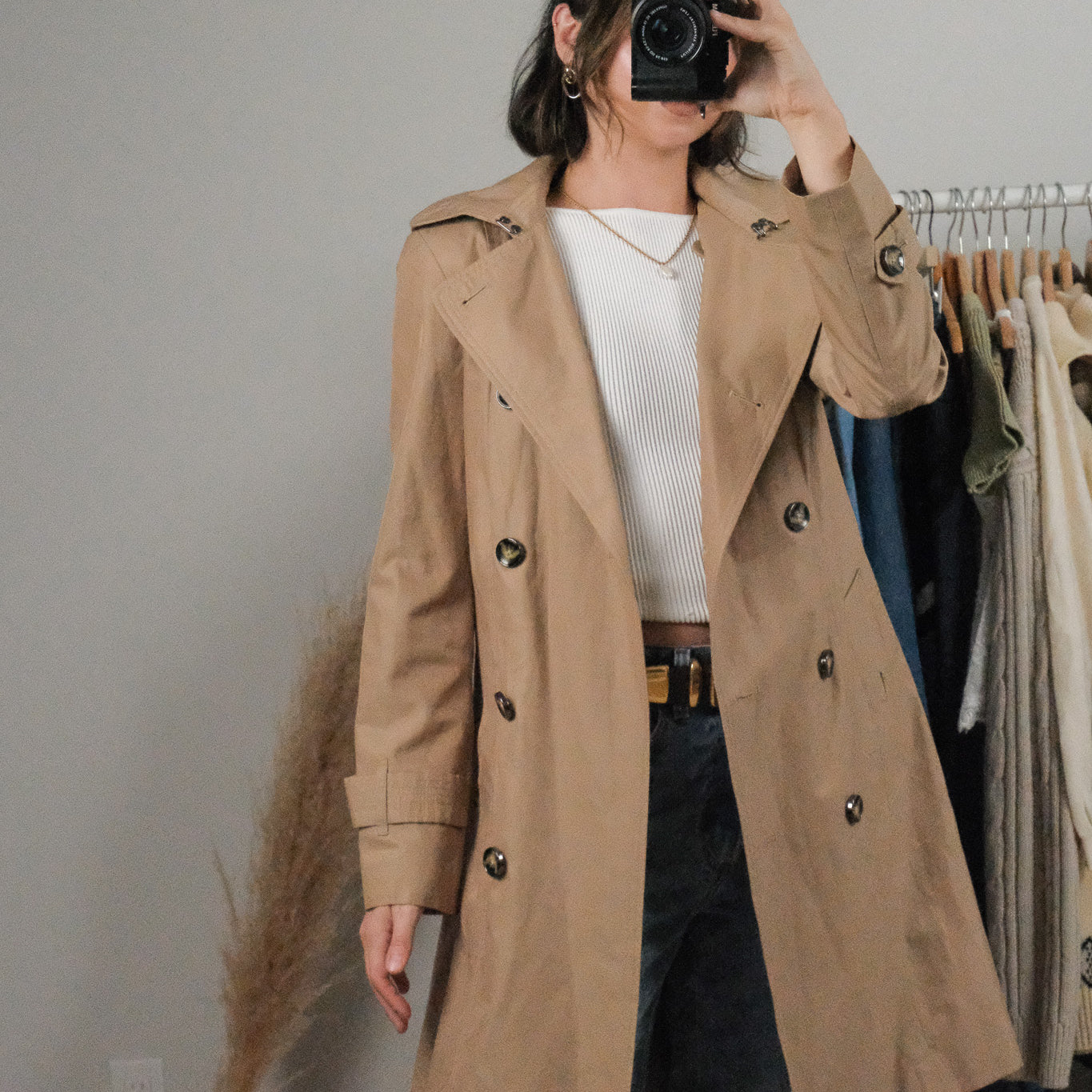 Vintage x London Fog Trench Coat (XS)