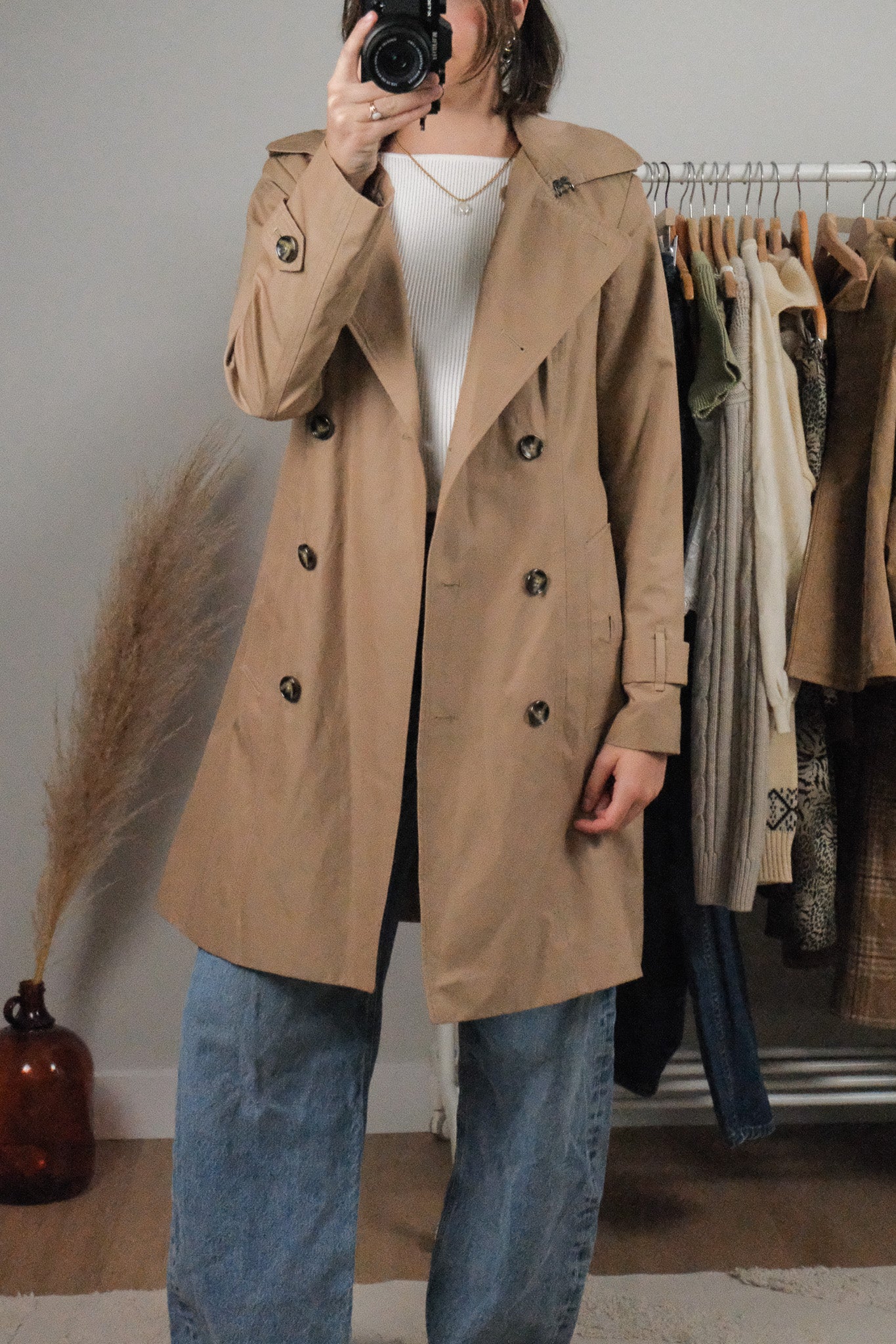 Vintage x London Fog Trench Coat (XS)