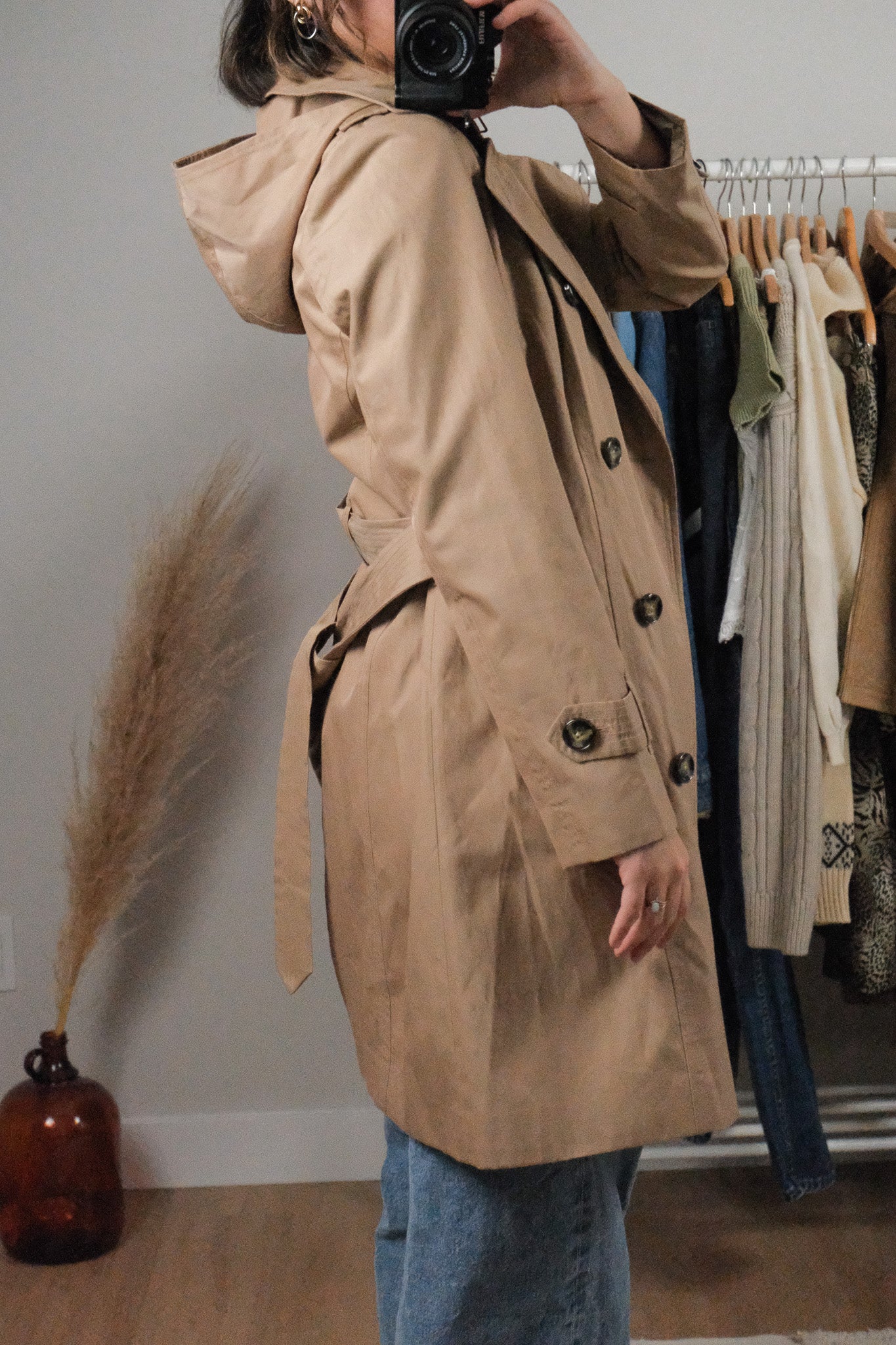 Vintage x London Fog Trench Coat (XS)
