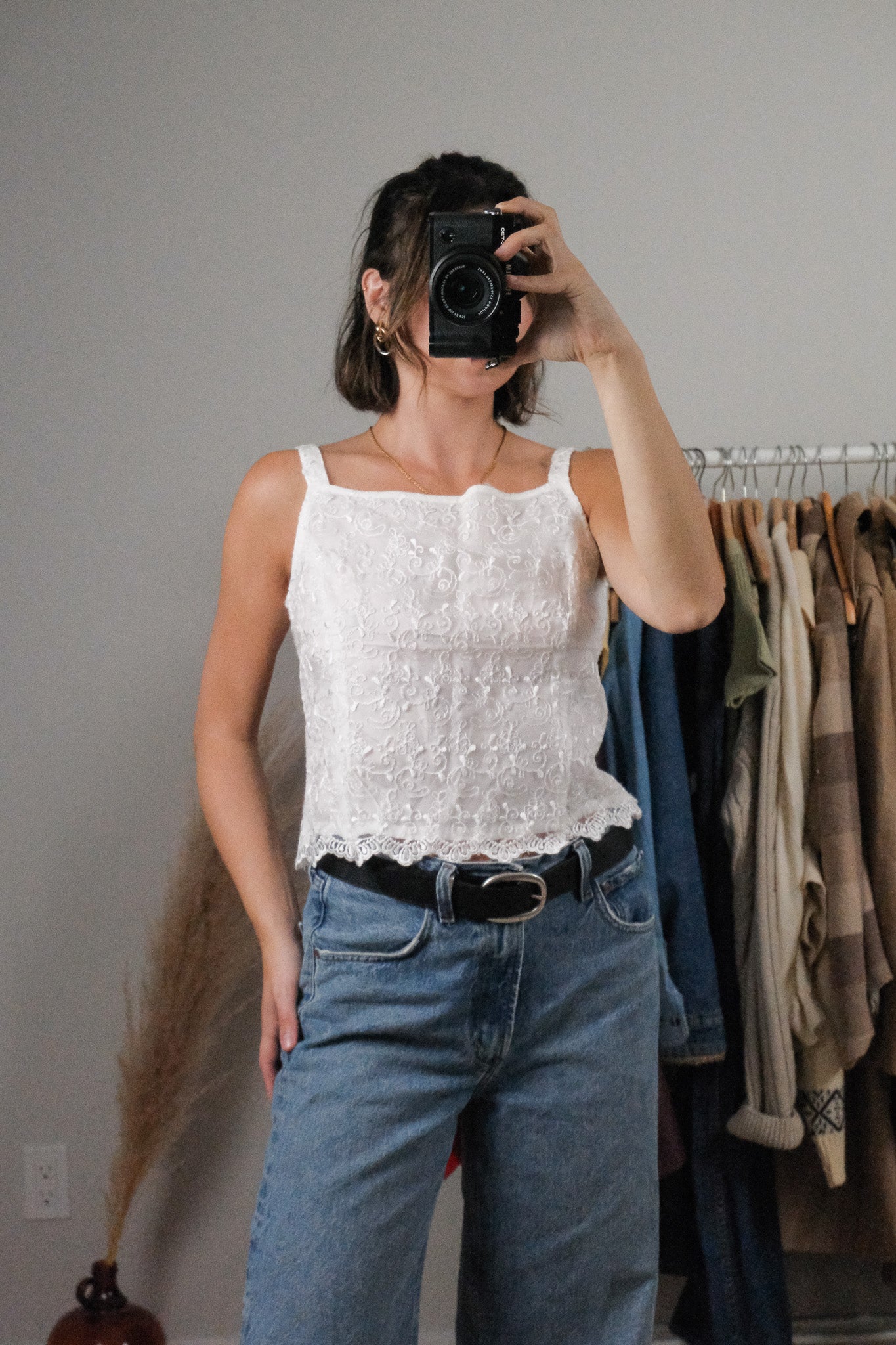 Made in Italy x Vintage x Lace Tank Top (6)