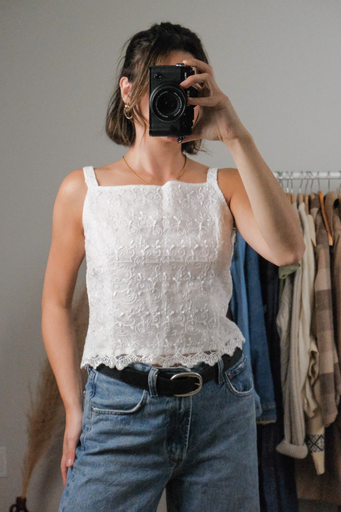 Made in Italy x Vintage x Lace Tank Top (6)