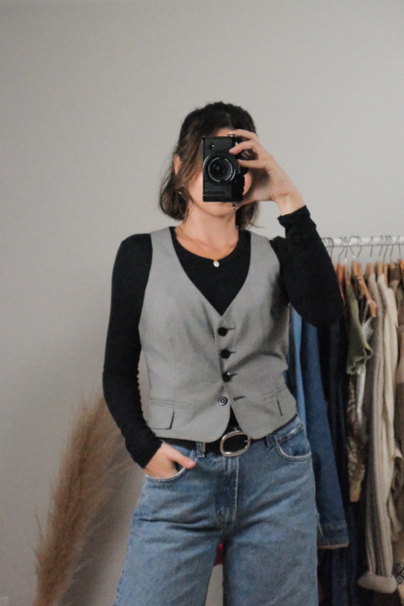 Modern x Houndstooth Vest (8)
