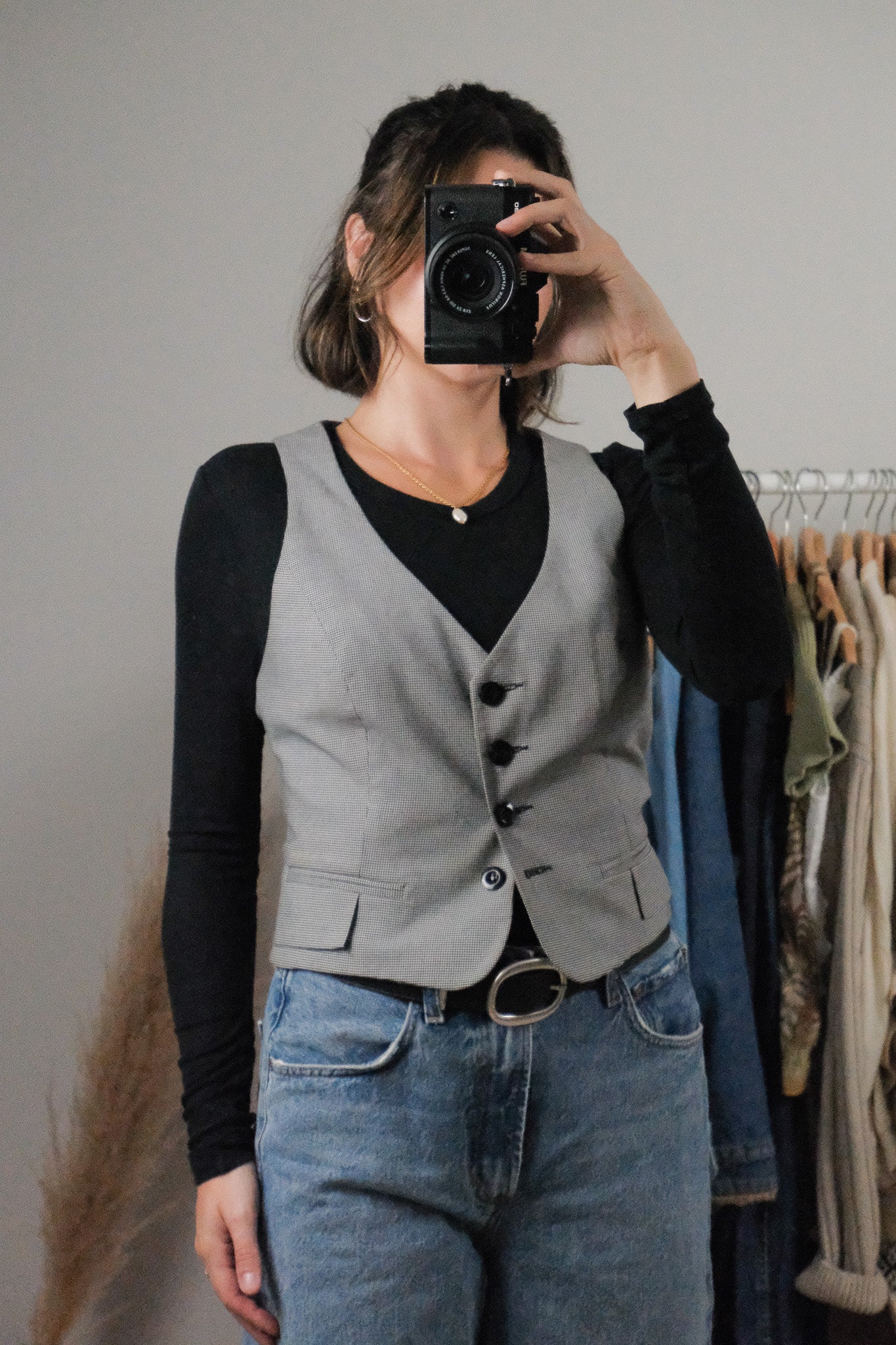 Modern x Houndstooth Vest (8)