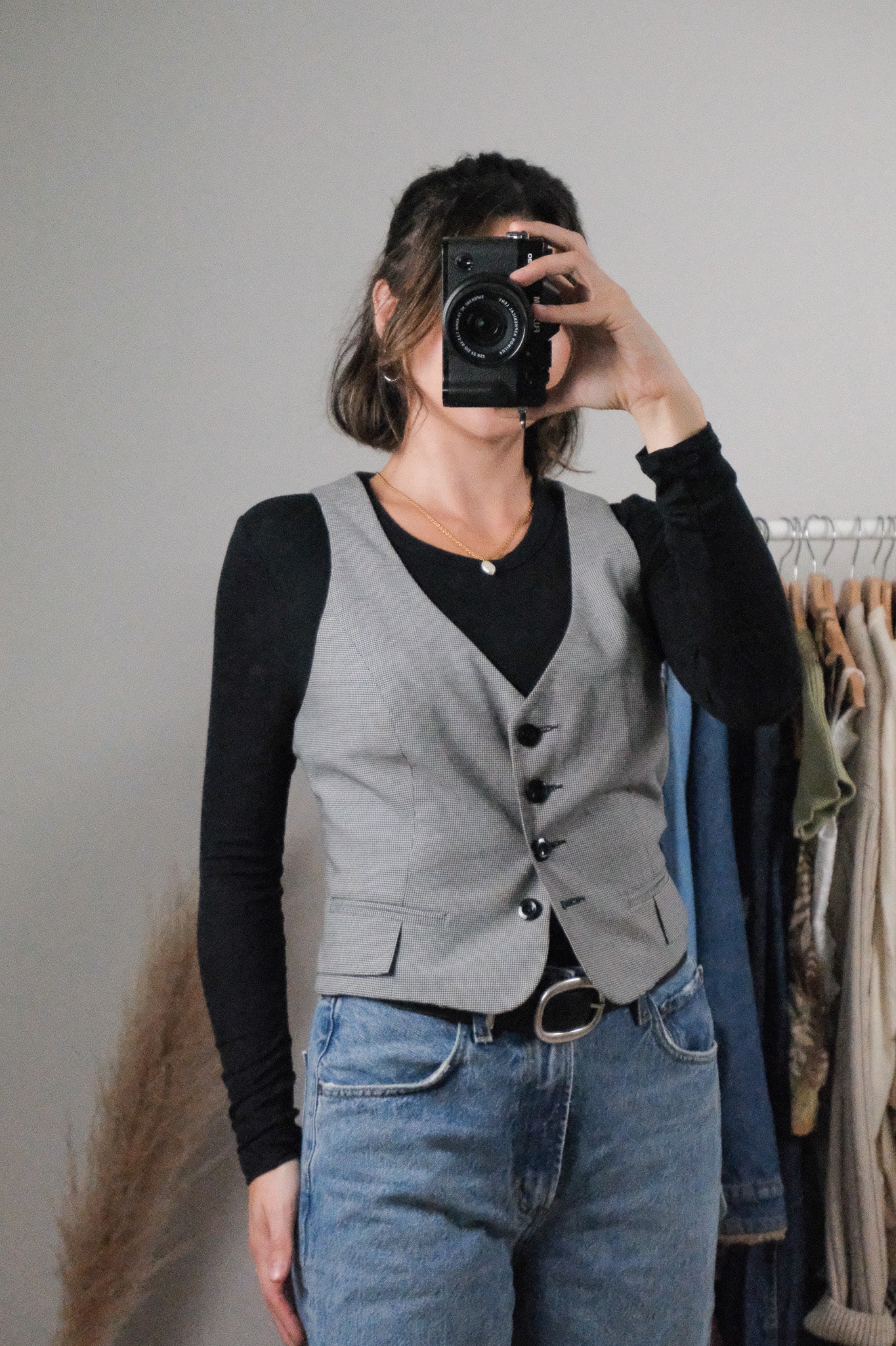 Modern x Houndstooth Vest (8)