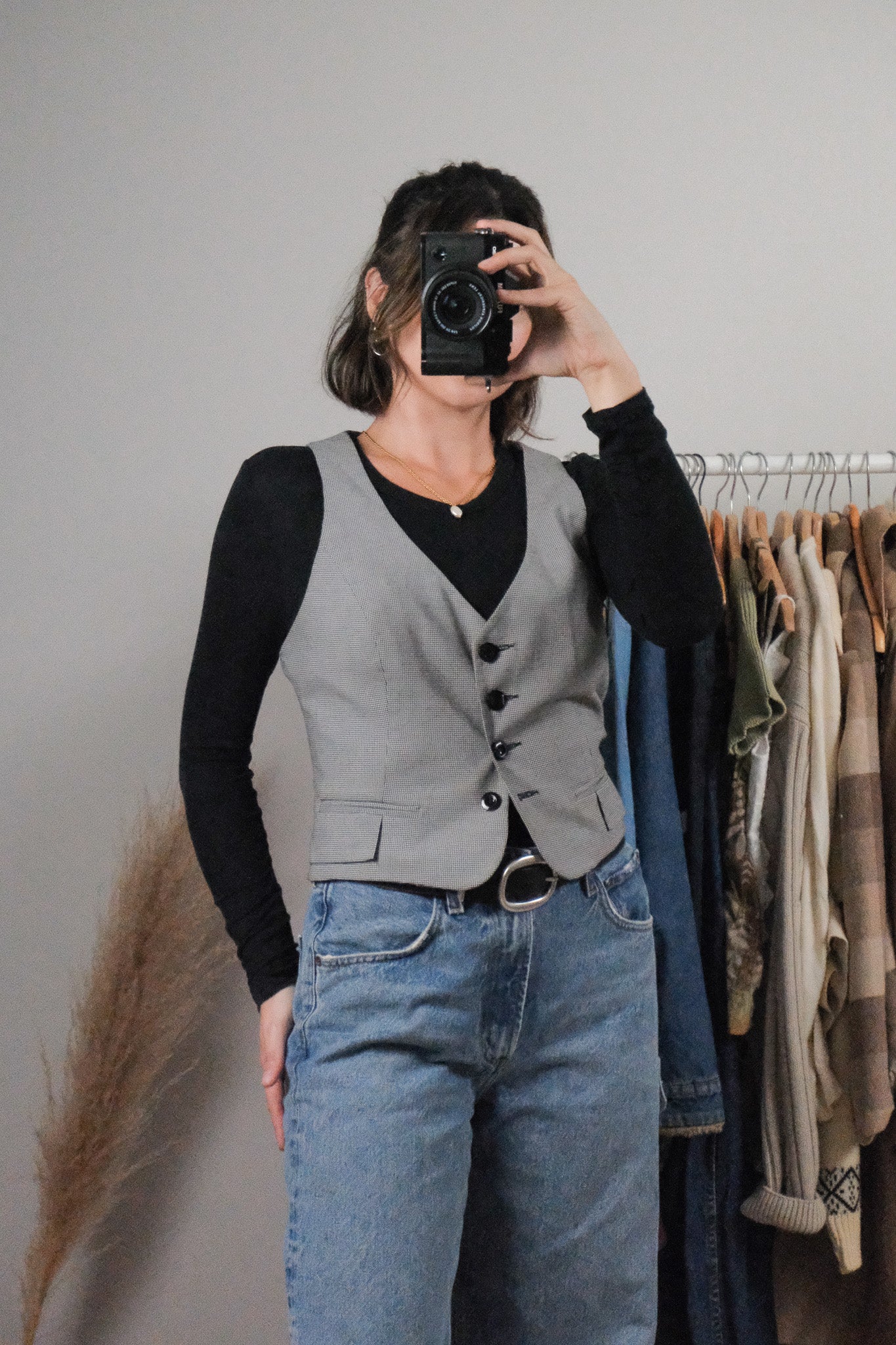 Modern x Houndstooth Vest (8)