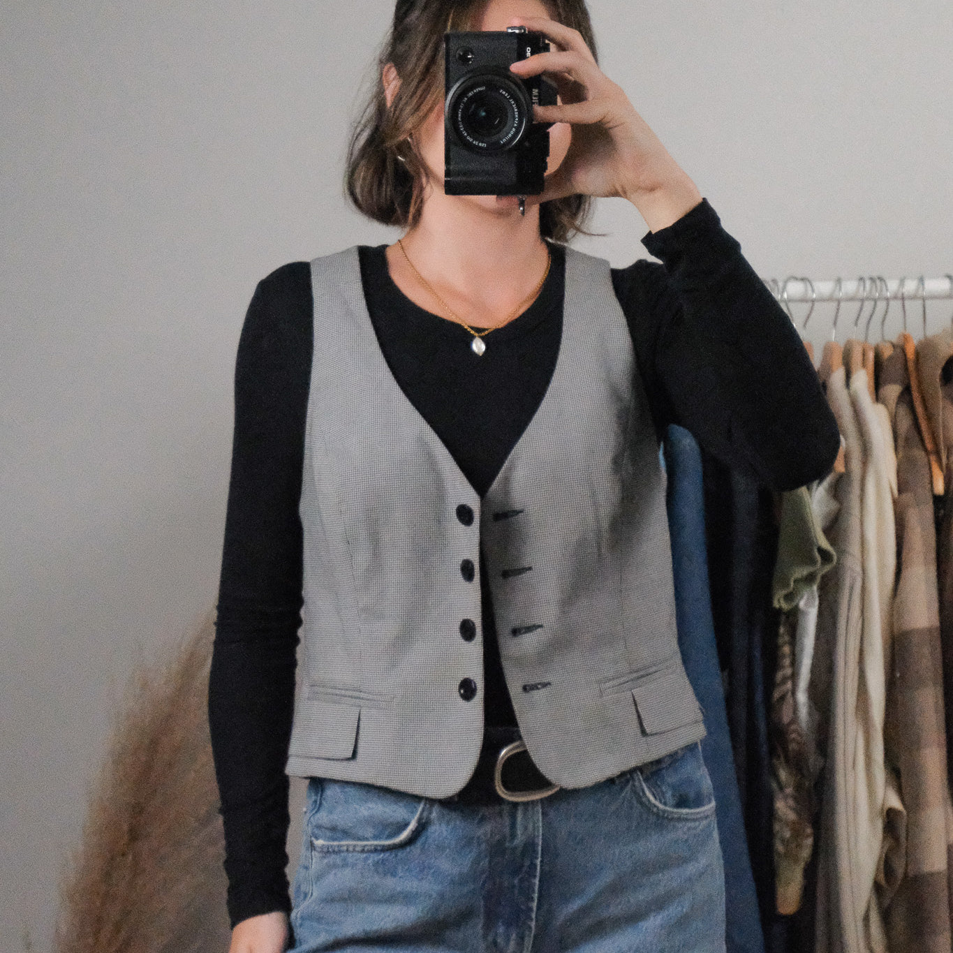 Modern x Houndstooth Vest (8)