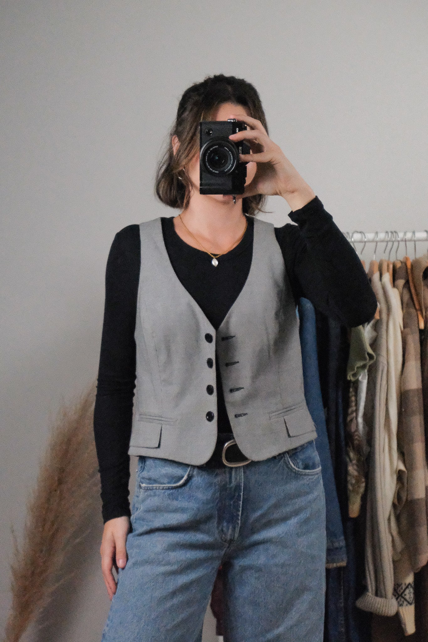 Modern x Houndstooth Vest (8)