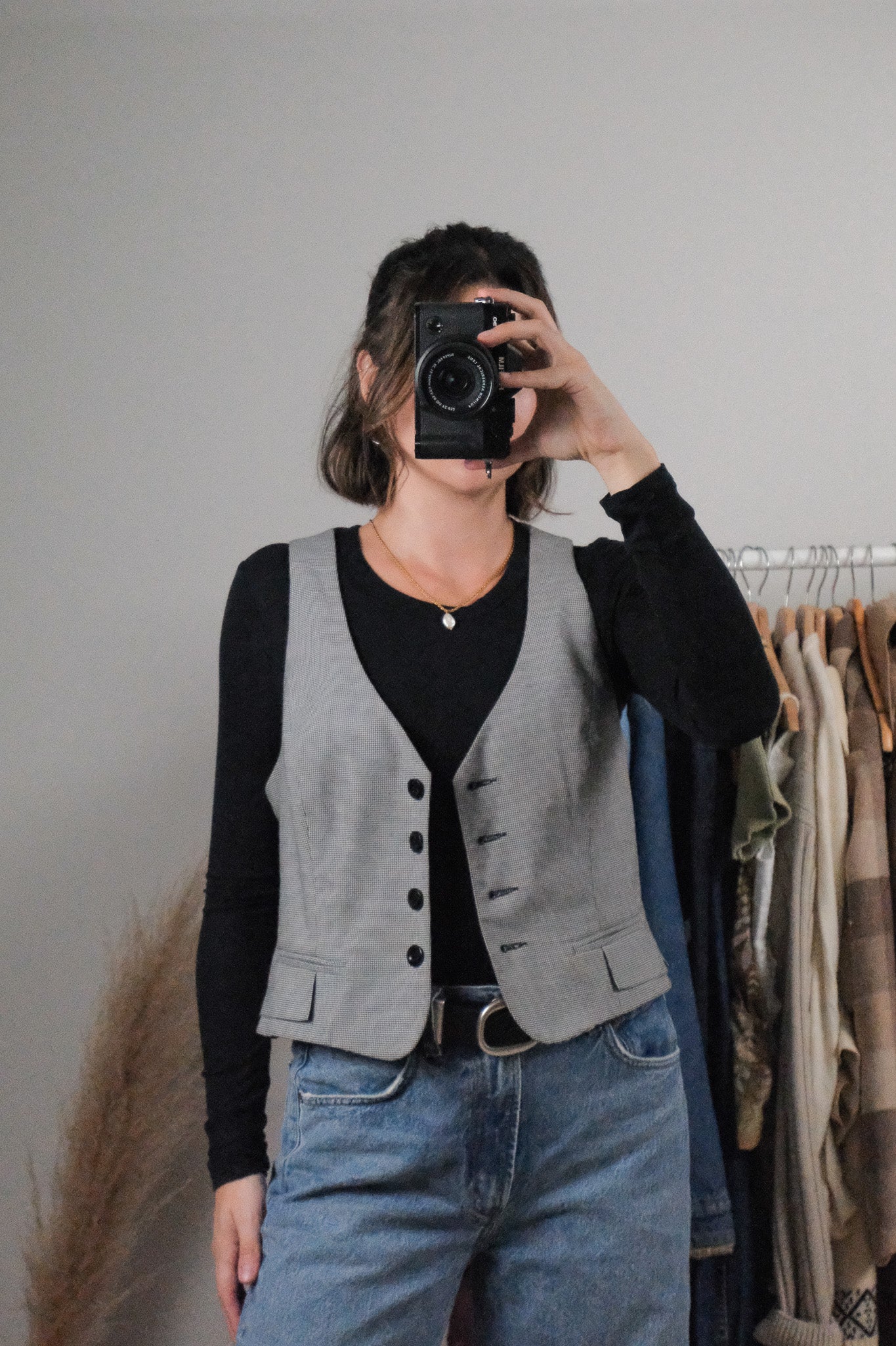 Modern x Houndstooth Vest (8)