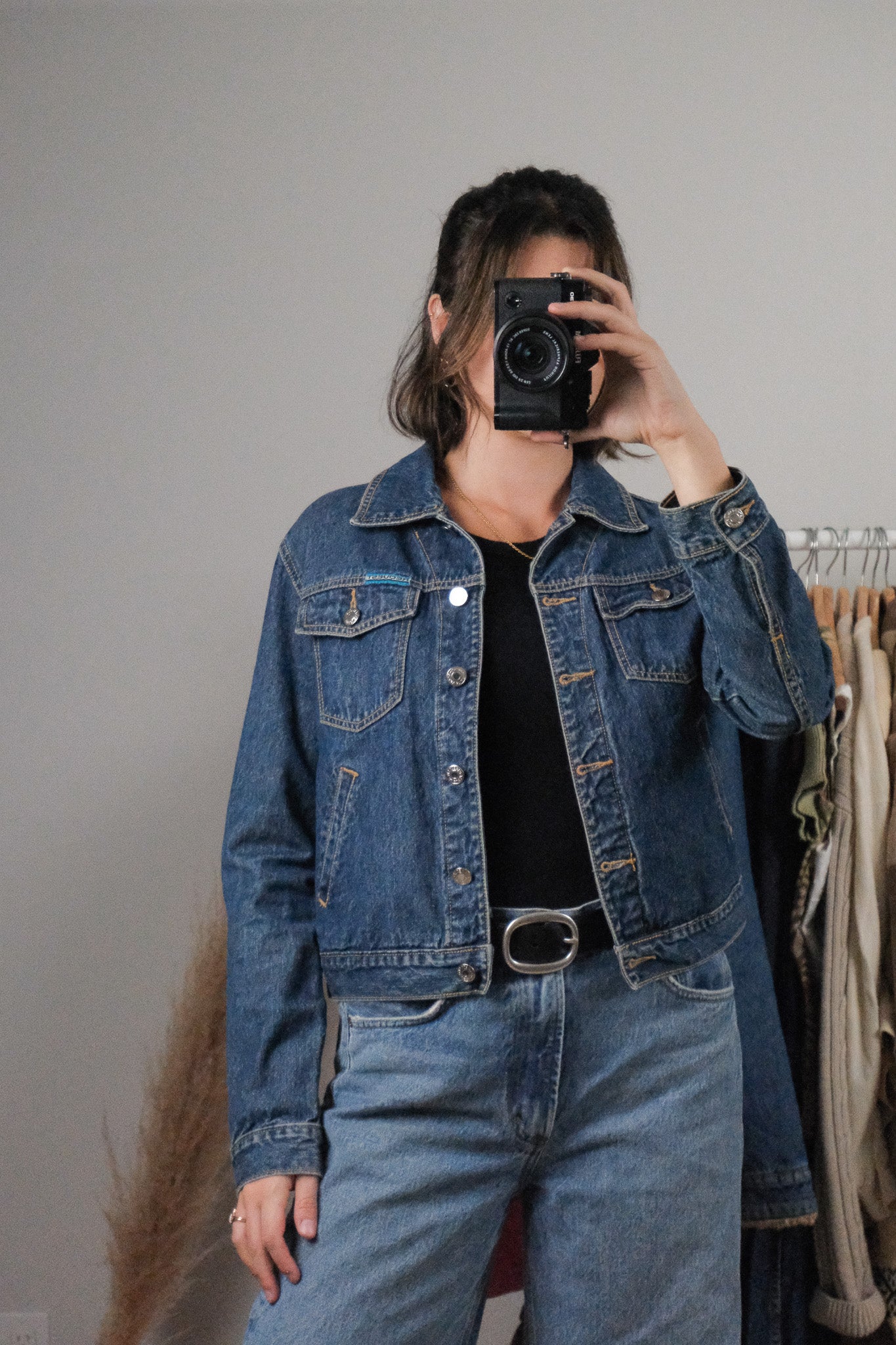 Vintage x Denim Jacket (S/M)