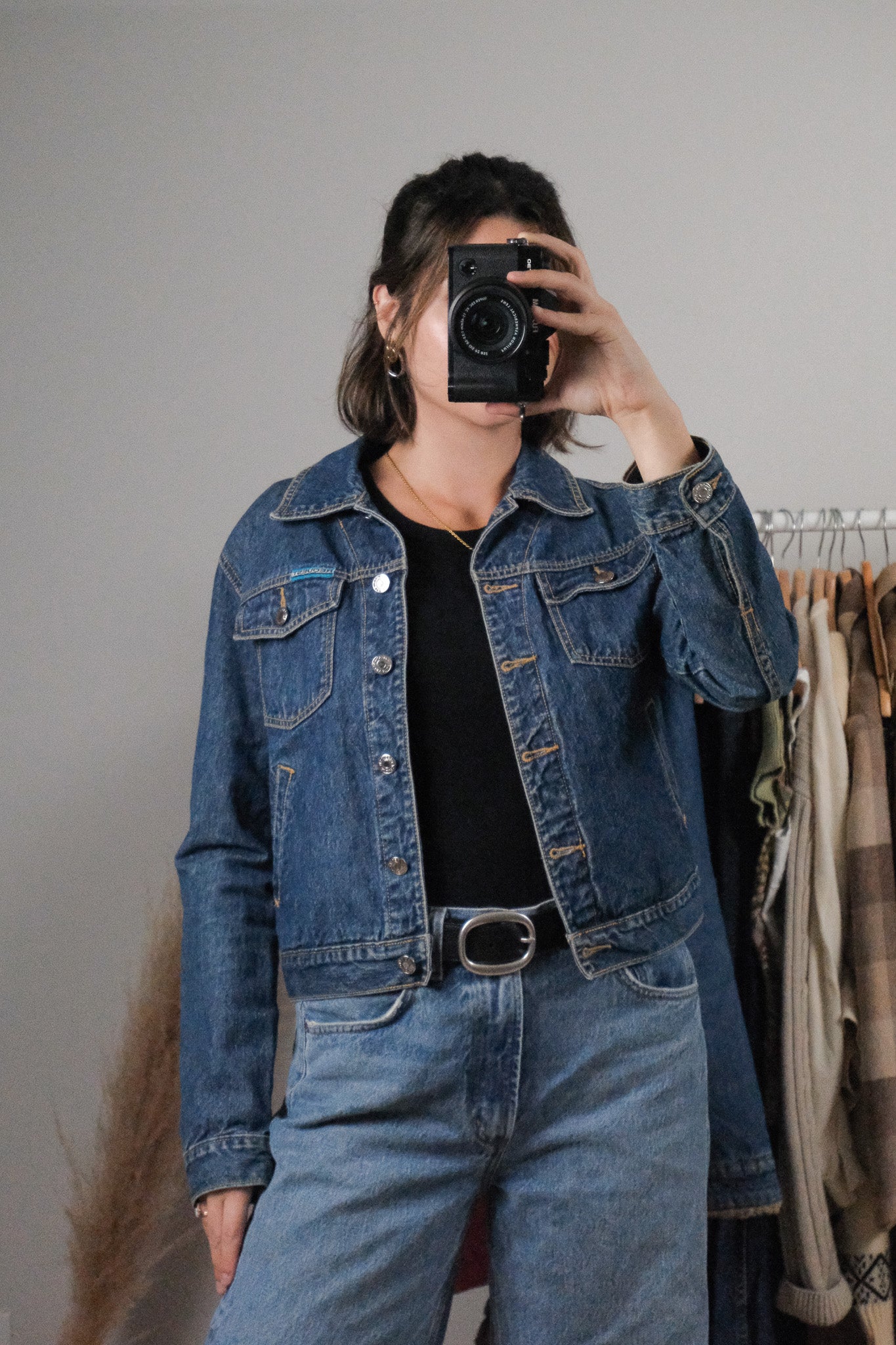 Vintage x Denim Jacket (S/M)