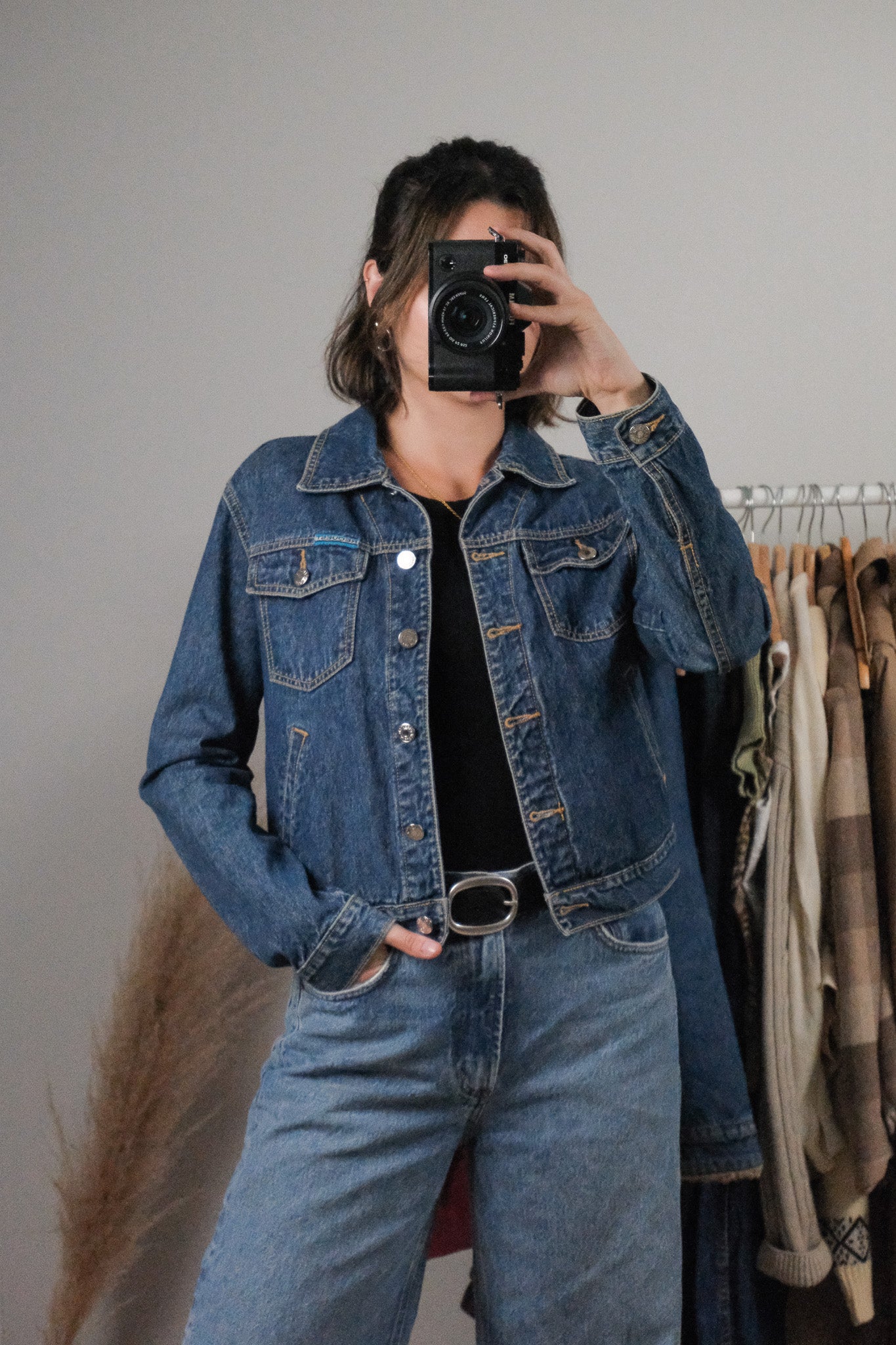 Vintage x Denim Jacket (S/M)