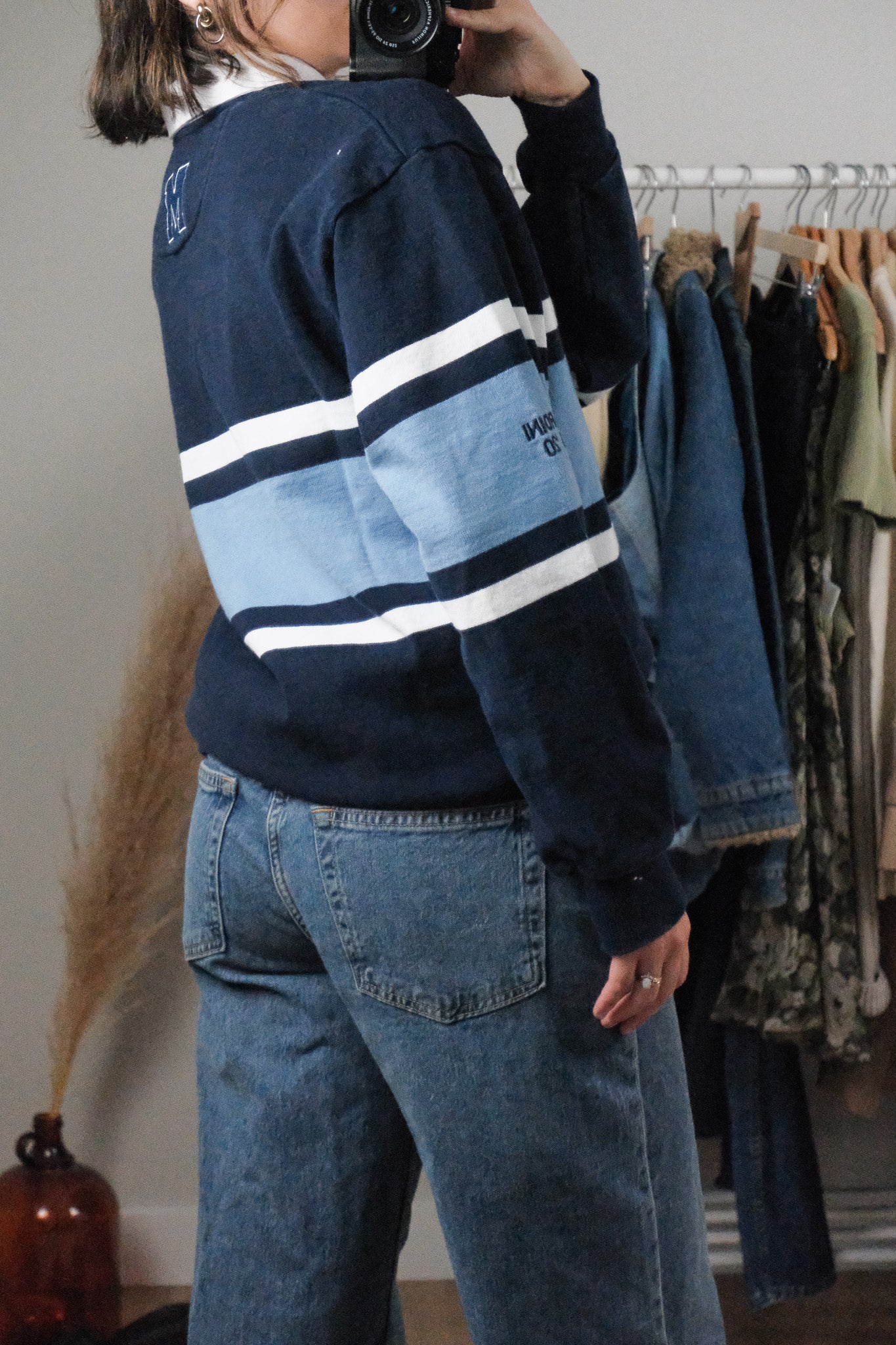 Made in Canada x Cotton Rugby Polo Top (M/L)