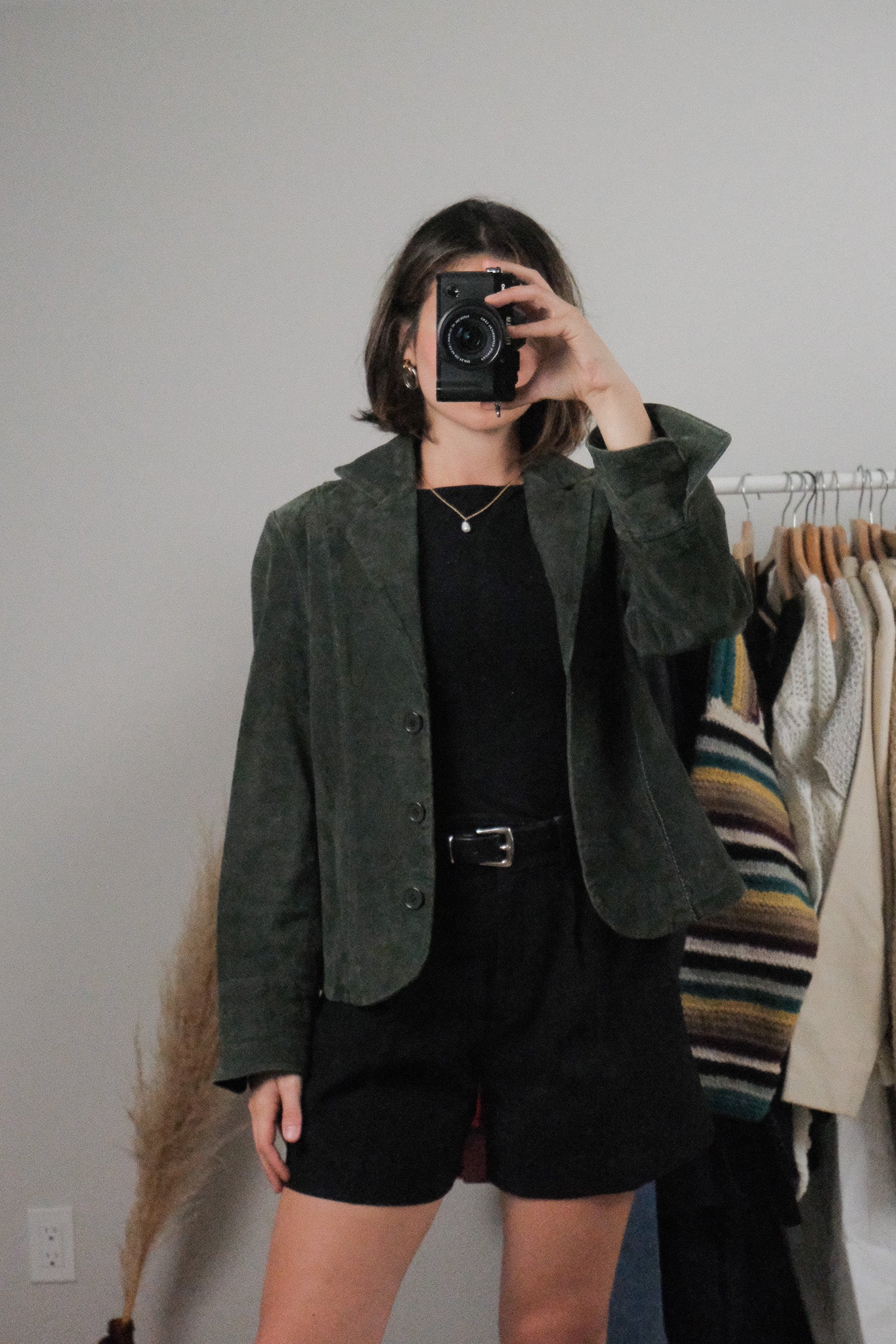 Vintage x Suede Blazer (S)