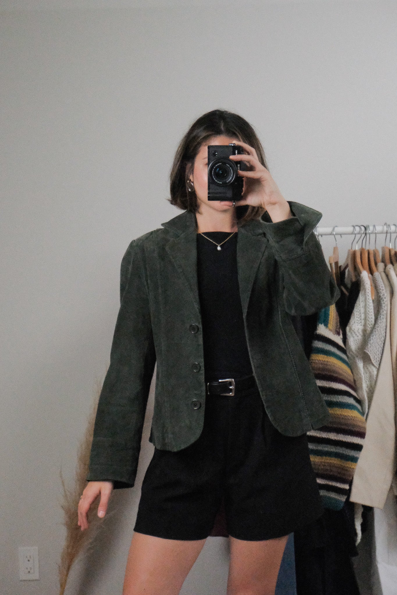 Vintage x Suede Blazer (S)
