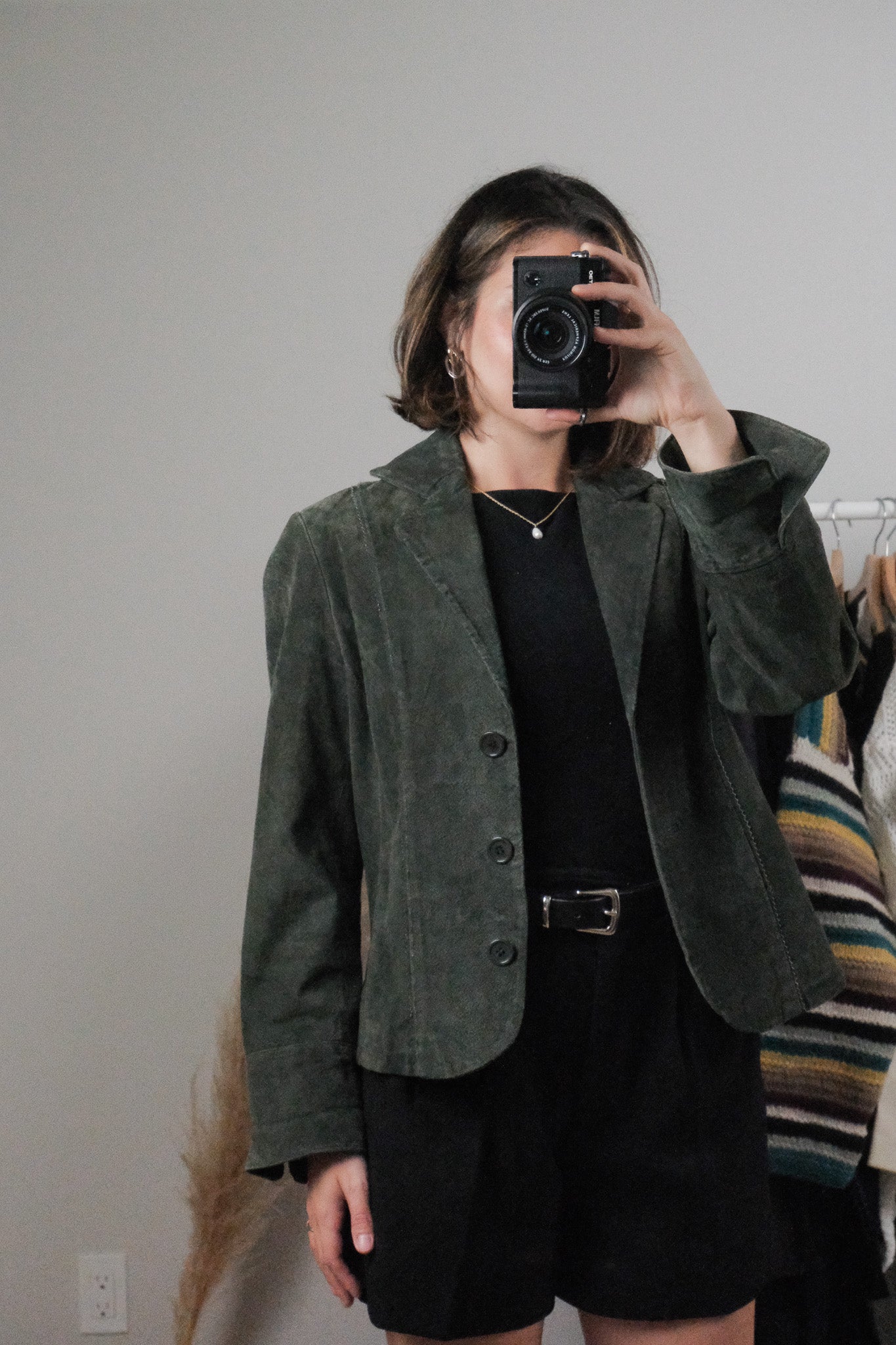 Vintage x Suede Blazer (S)