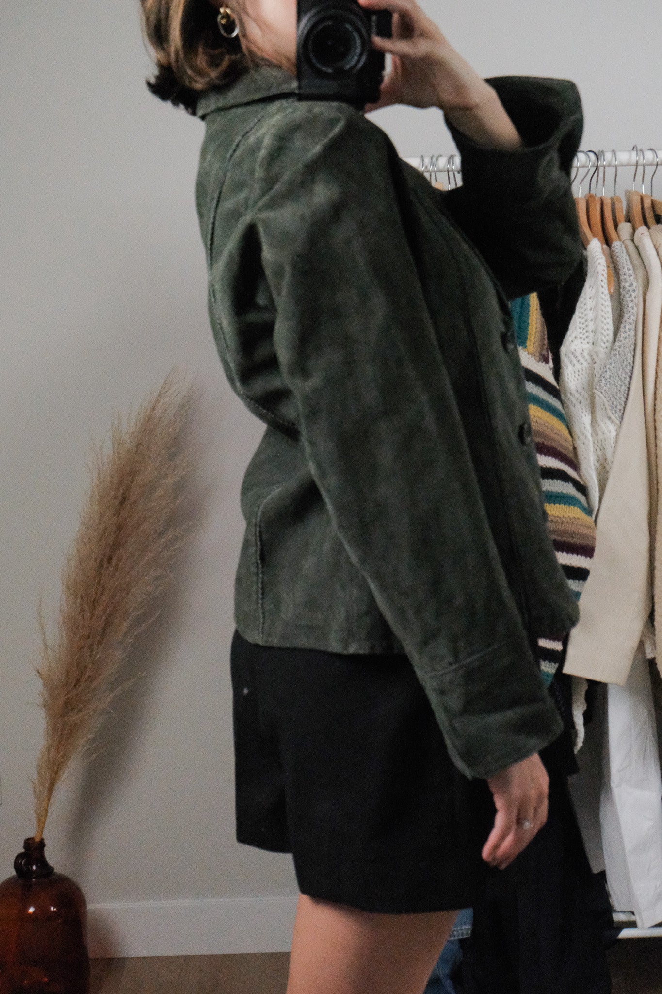Vintage x Suede Blazer (S)