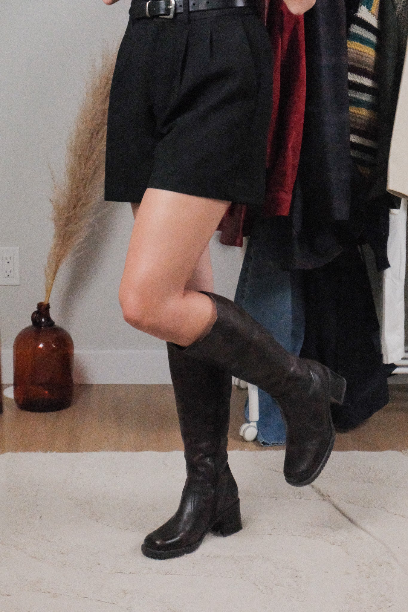 Vintage x Patina Leather Lined Boots (8)