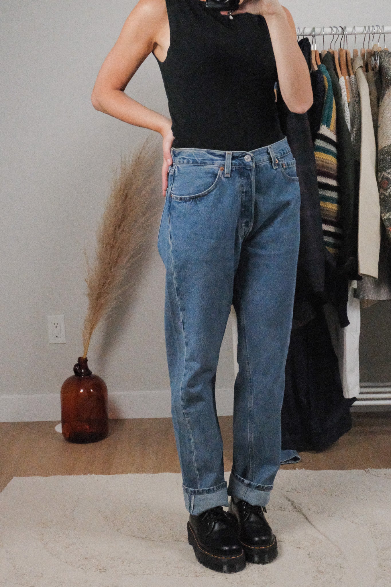 Made in USA x Vintage x 501 Levi Jeans (6/8)