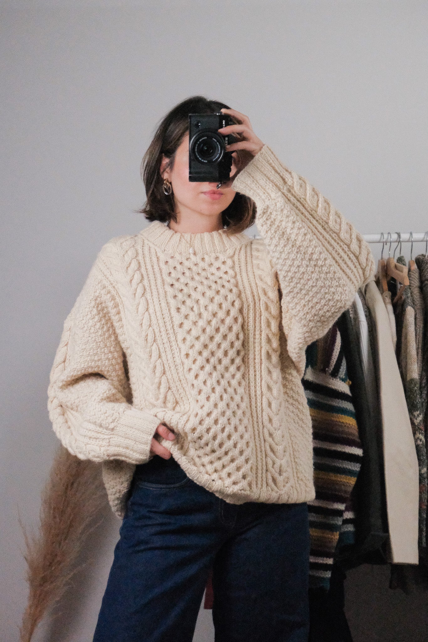 Handknit x Wool Chunky Knit (M-XL)