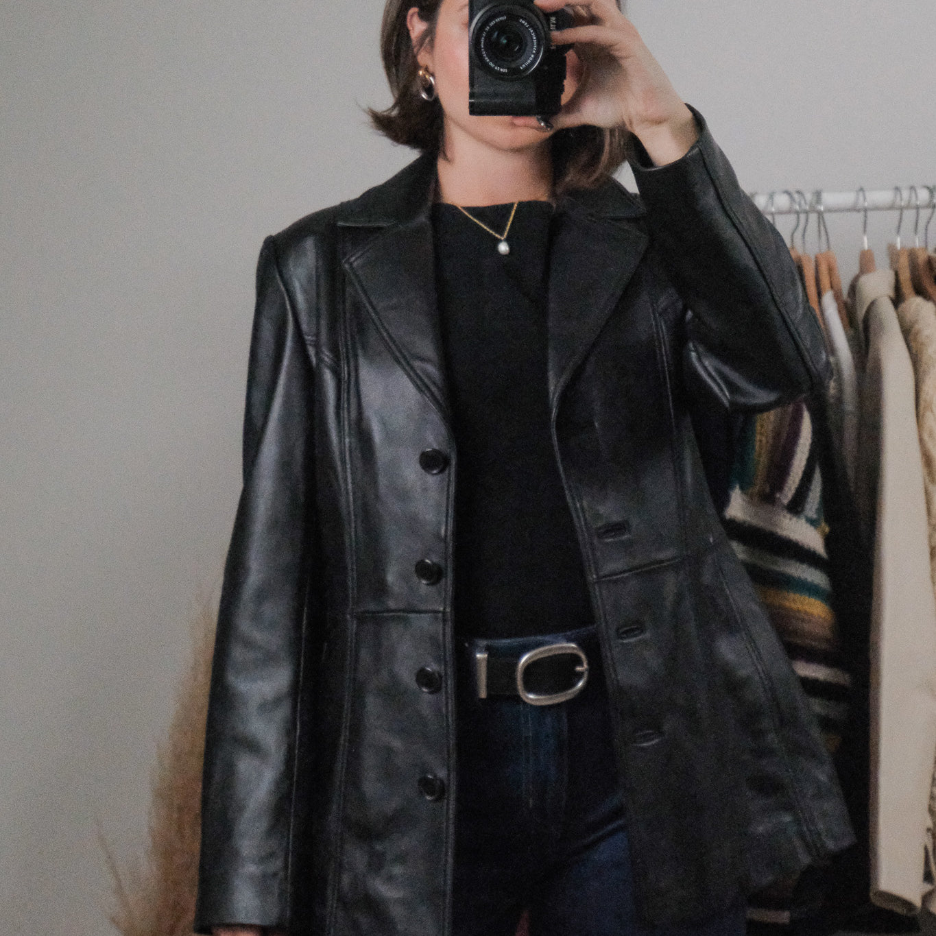 Vintage x Danier Leather Jacket (S)