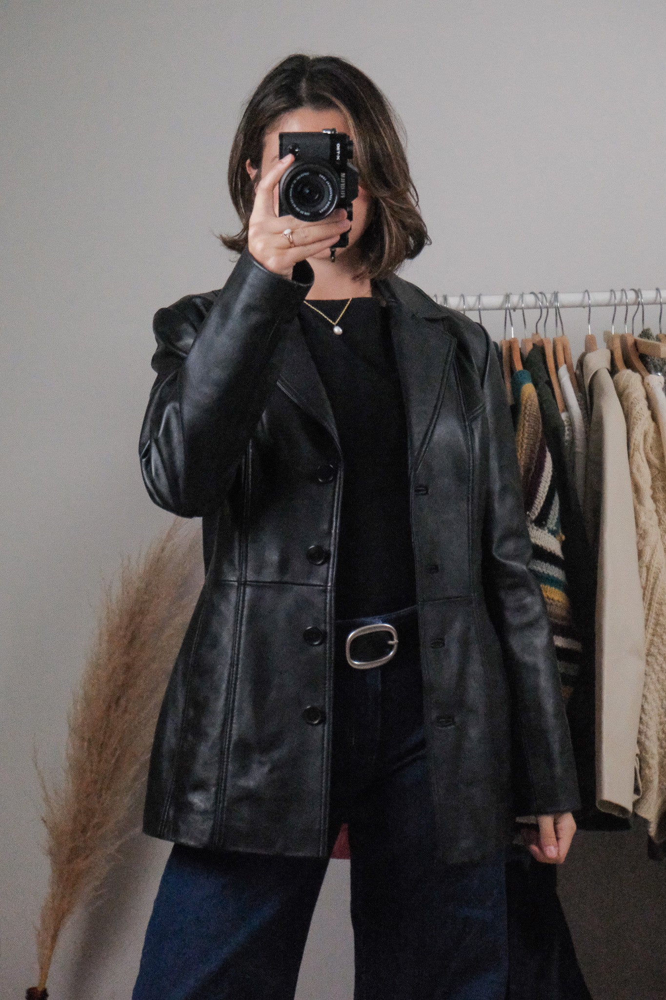 Vintage x Danier Leather Jacket (S)