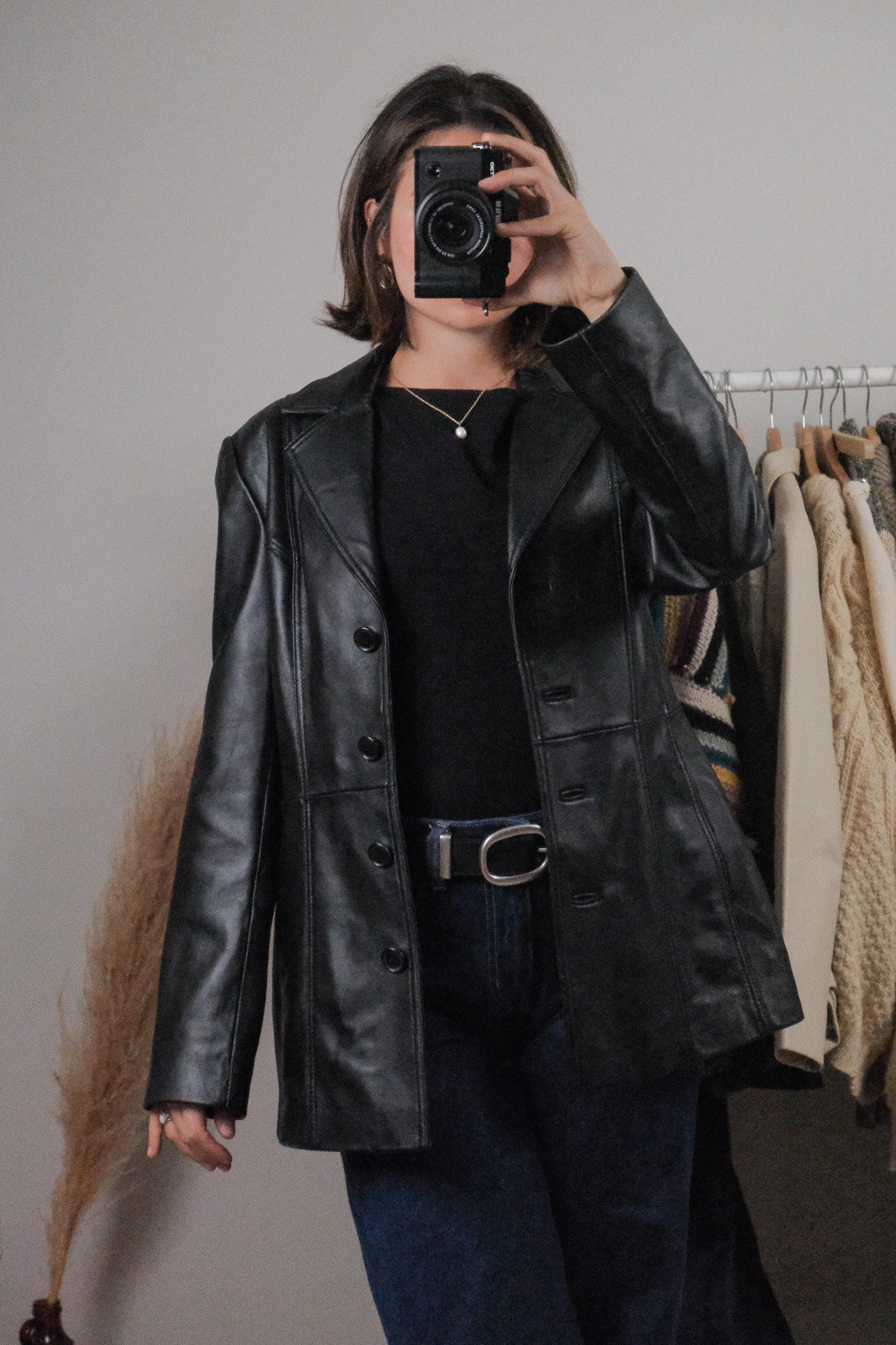 Vintage x Danier Leather Jacket (S)