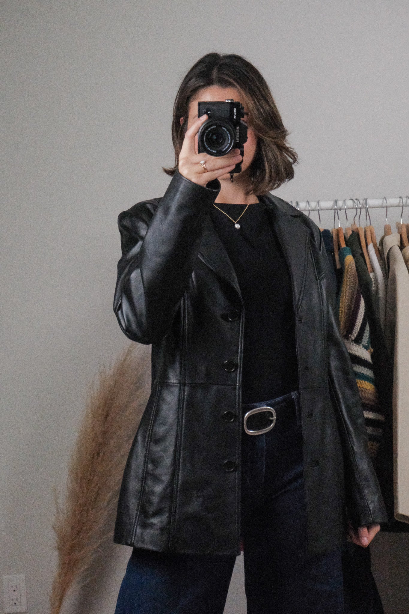 Vintage x Danier Leather Jacket (S)