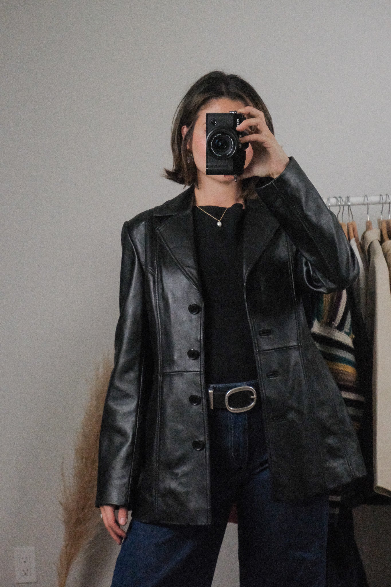 Vintage x Danier Leather Jacket (S)