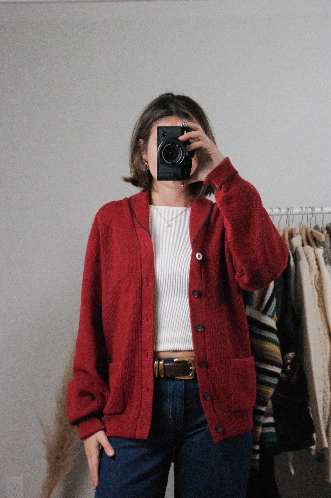 Made in Canada x Vintage x Wool Cardigan (S/M)