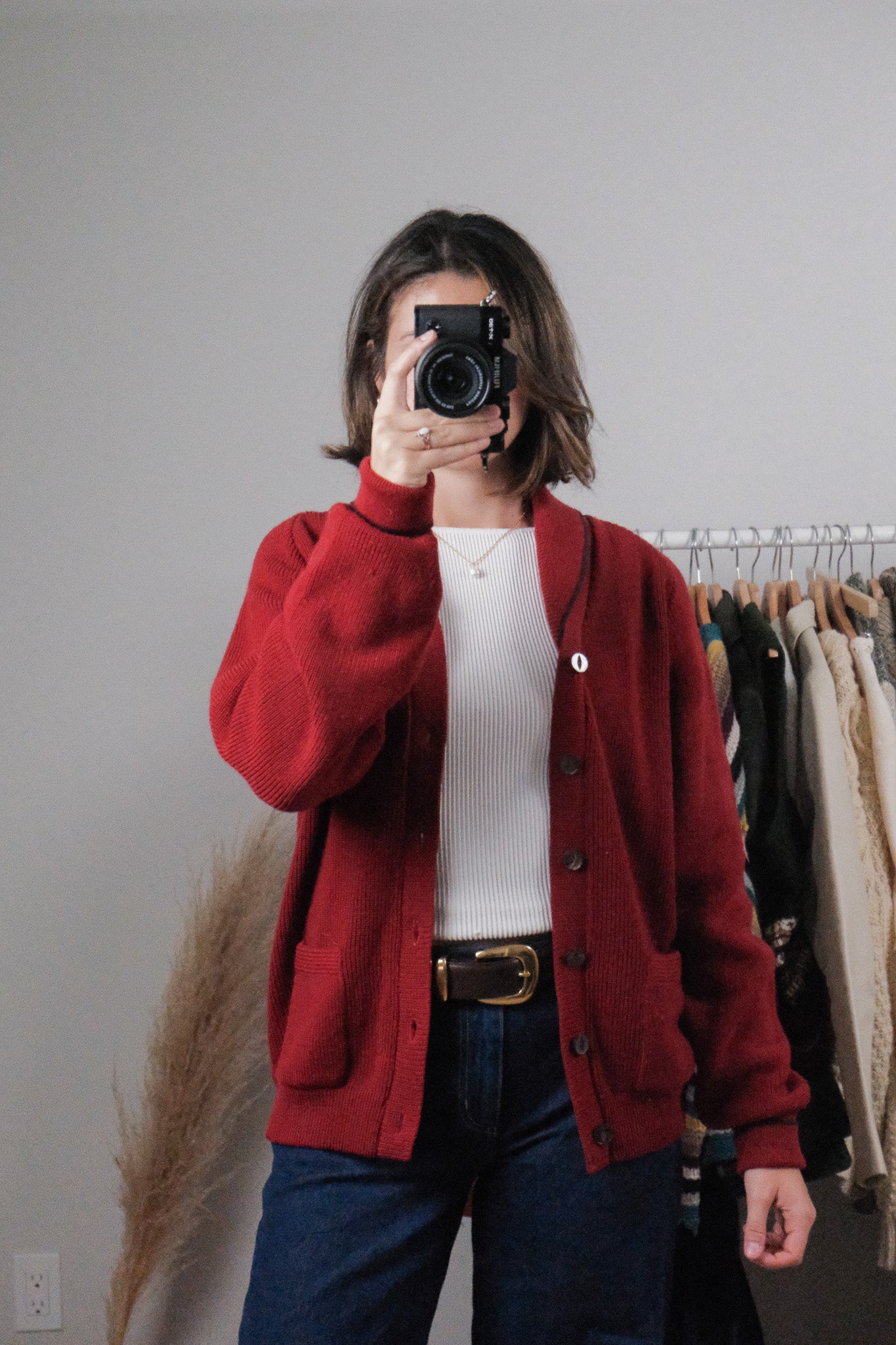 Made in Canada x Vintage x Wool Cardigan (S/M)