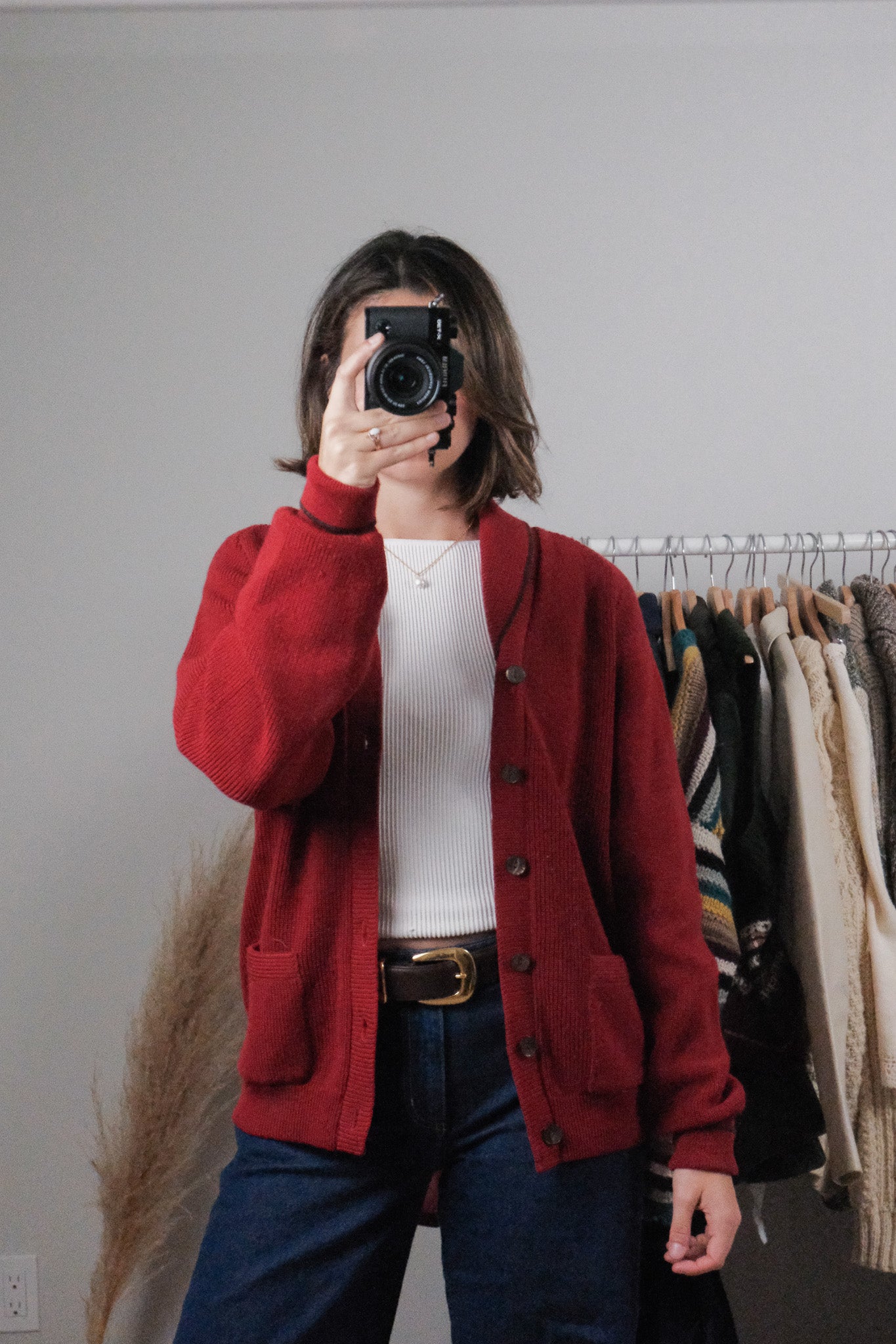 Made in Canada x Vintage x Wool Cardigan (S/M)