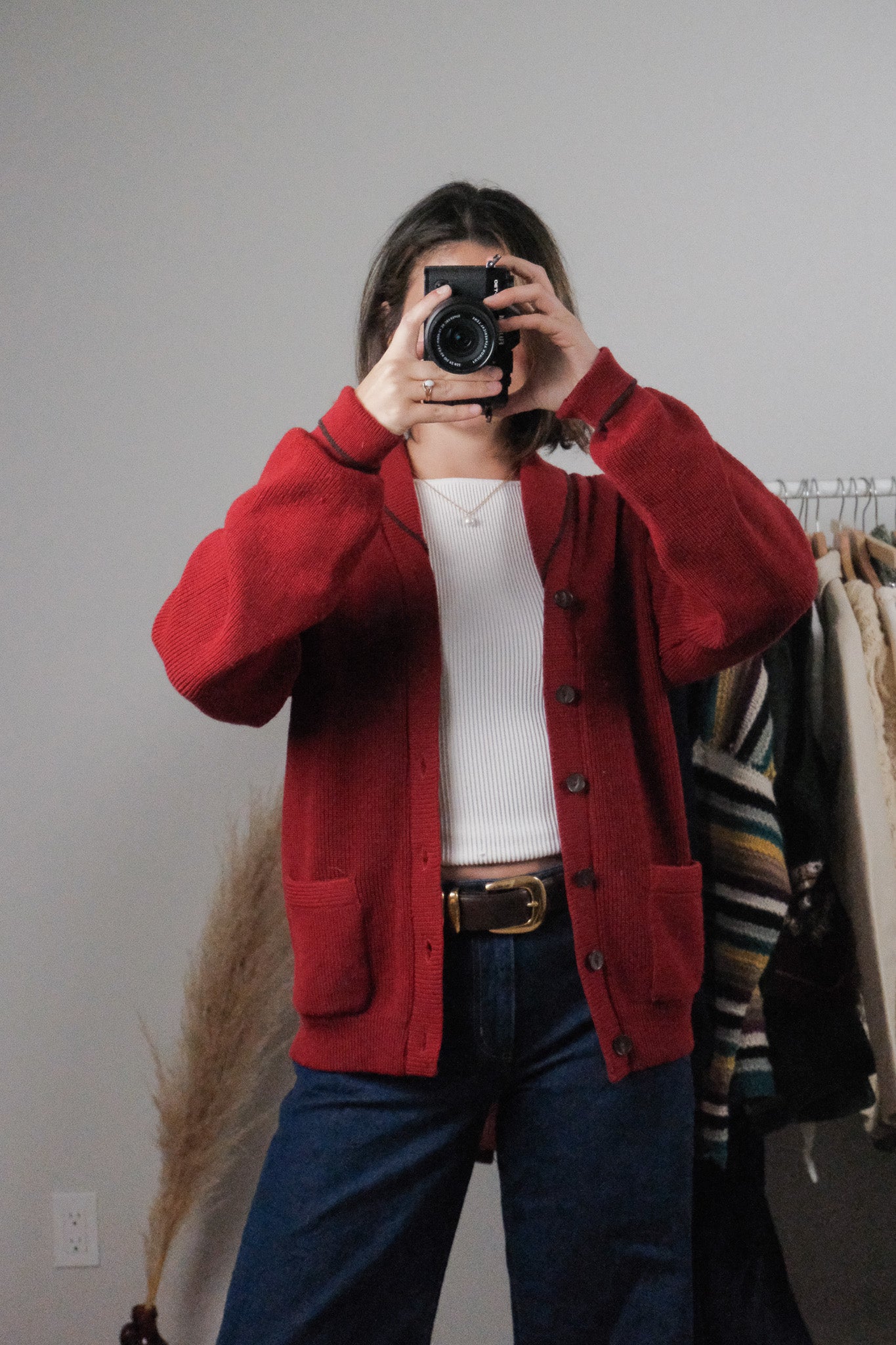 Made in Canada x Vintage x Wool Cardigan (S/M)