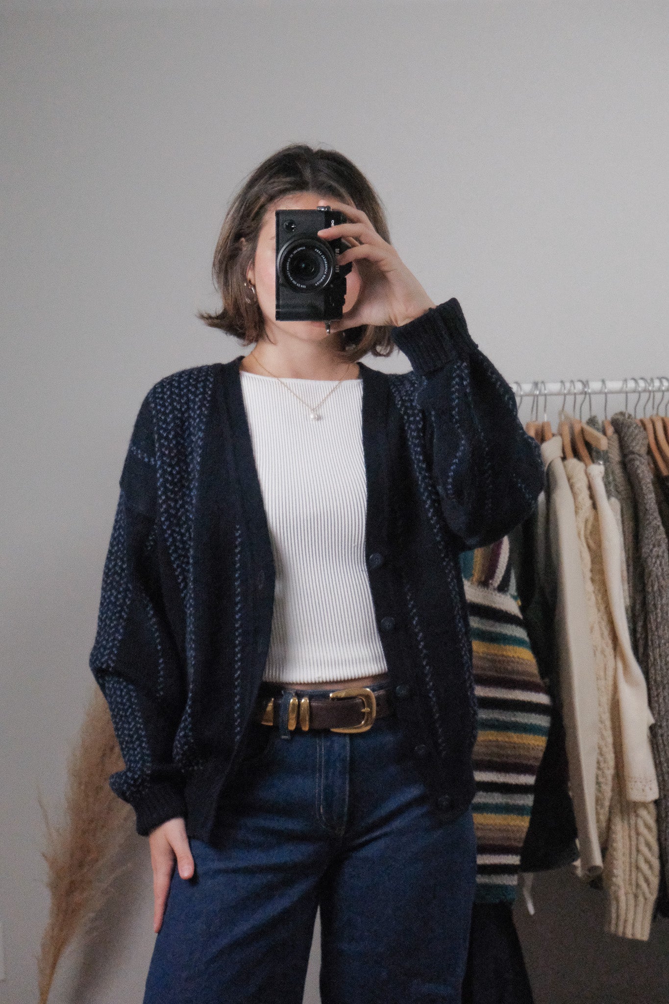 Made in Turkey x Vintage x Wool Blend Cardigan (M)