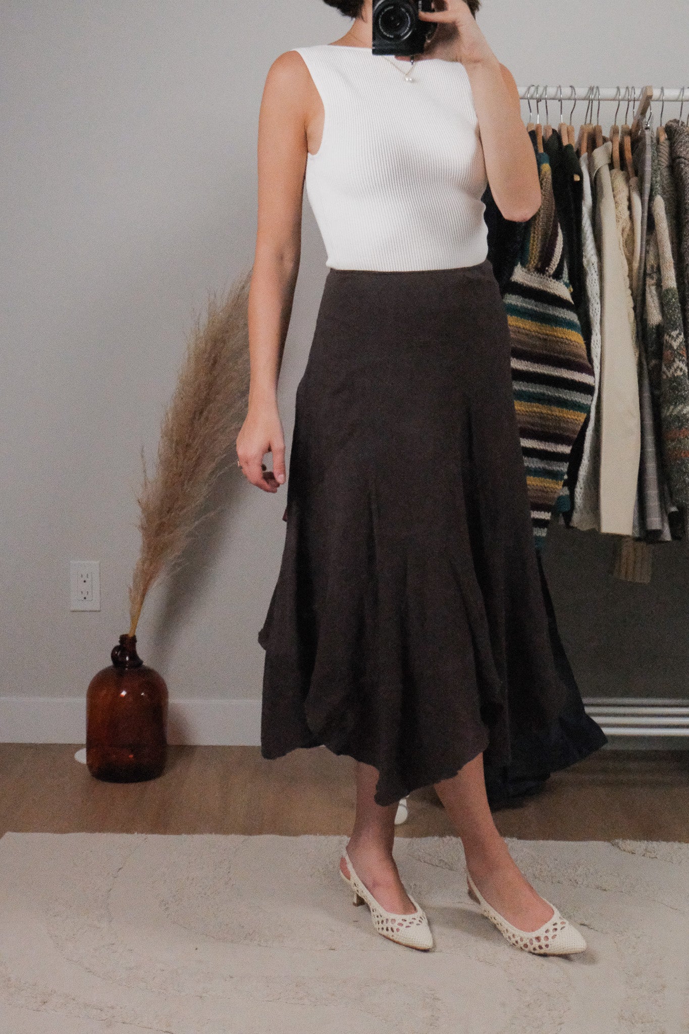 Vintage x Cotton Midi Skirt (12)