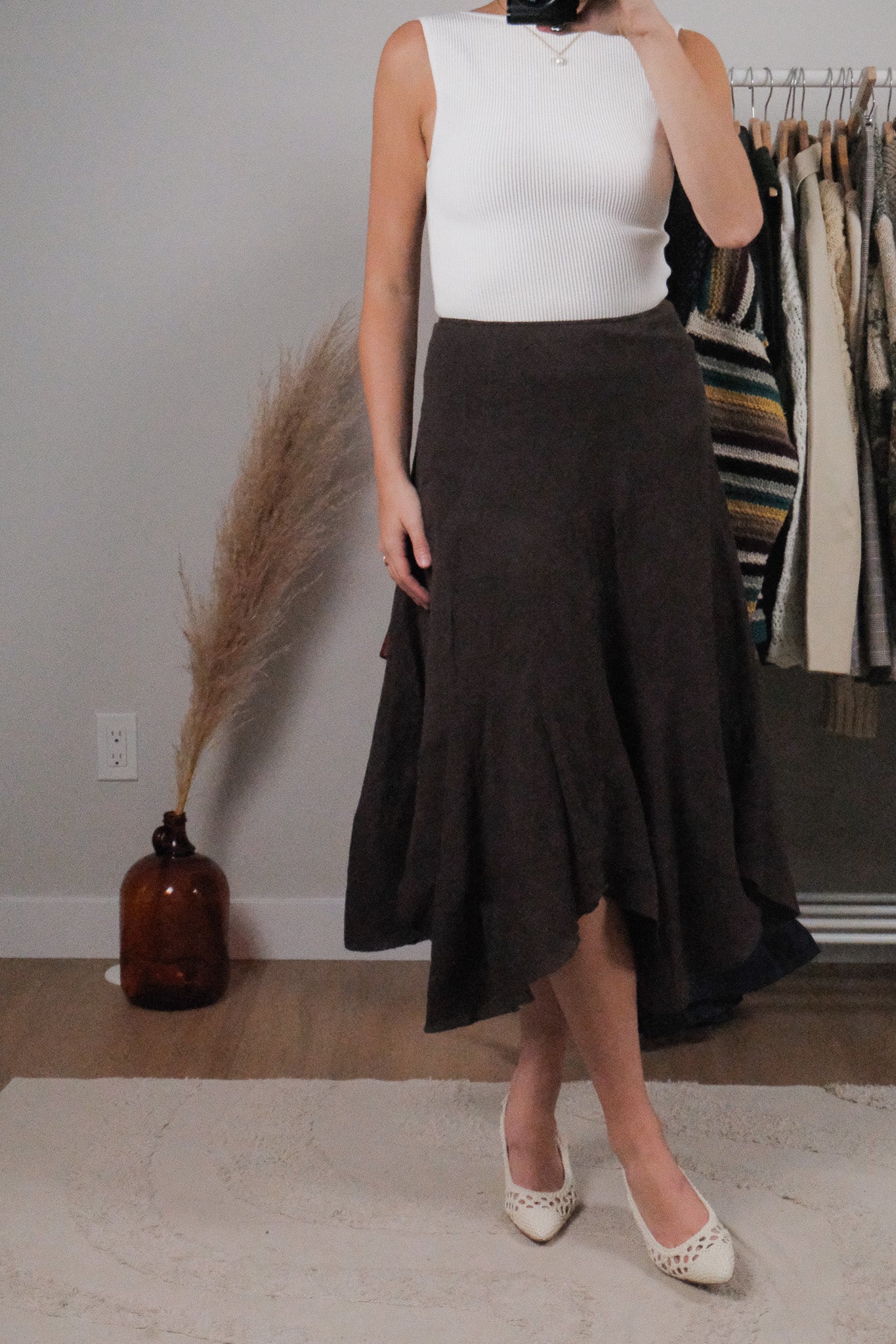 Vintage x Cotton Midi Skirt (12)