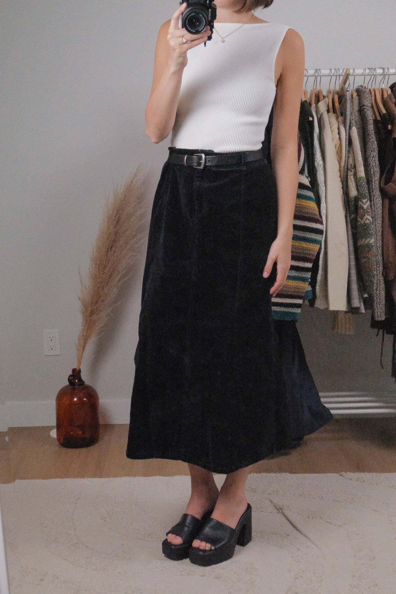 Vintage x Corduroy Maxi Skirt (14)
